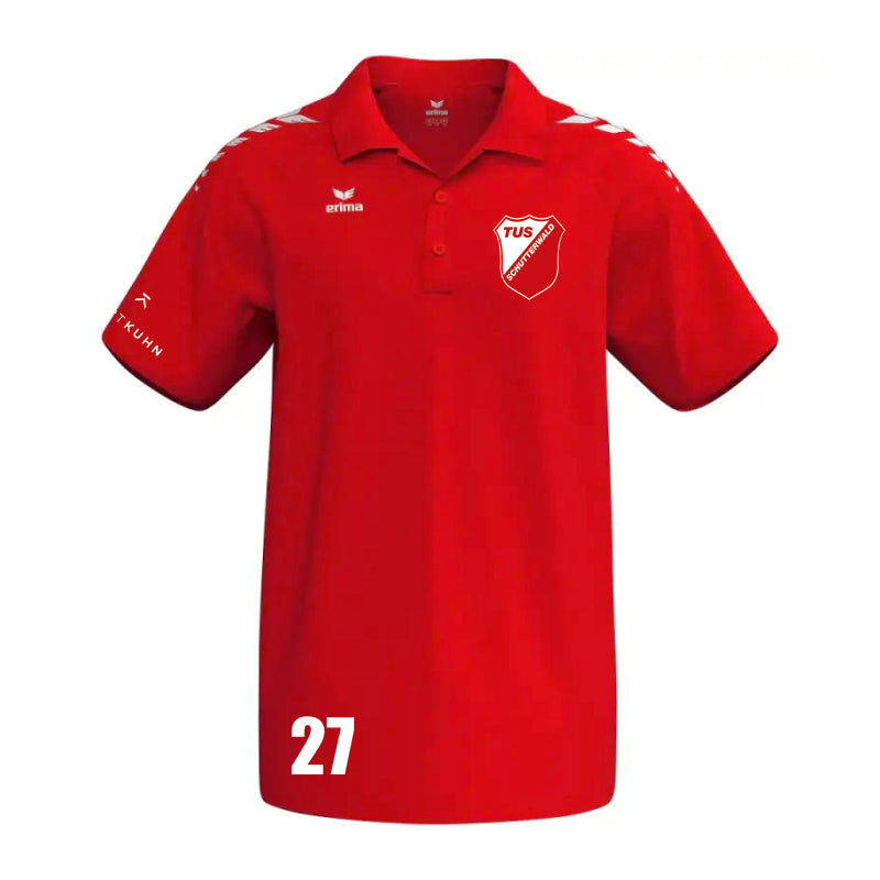 TuS Schutterwald ERIMA CMPT Wings Poloshirt (rot) Erwachsene Teamsport ERIMA XS