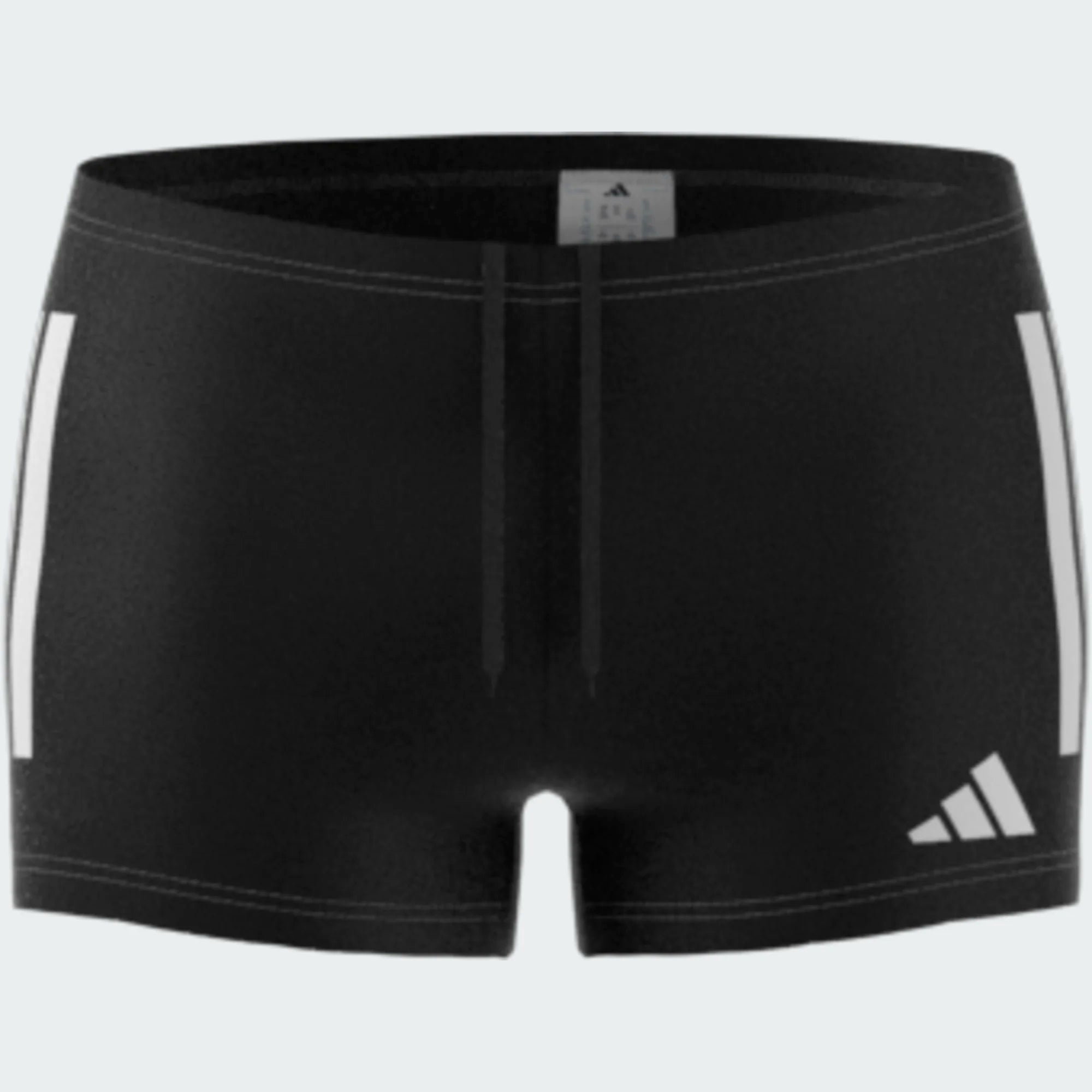 ADIDAS 3S BLD BOXER CBLACK/FTWWHT/CBLACK Badehose ADIDAS