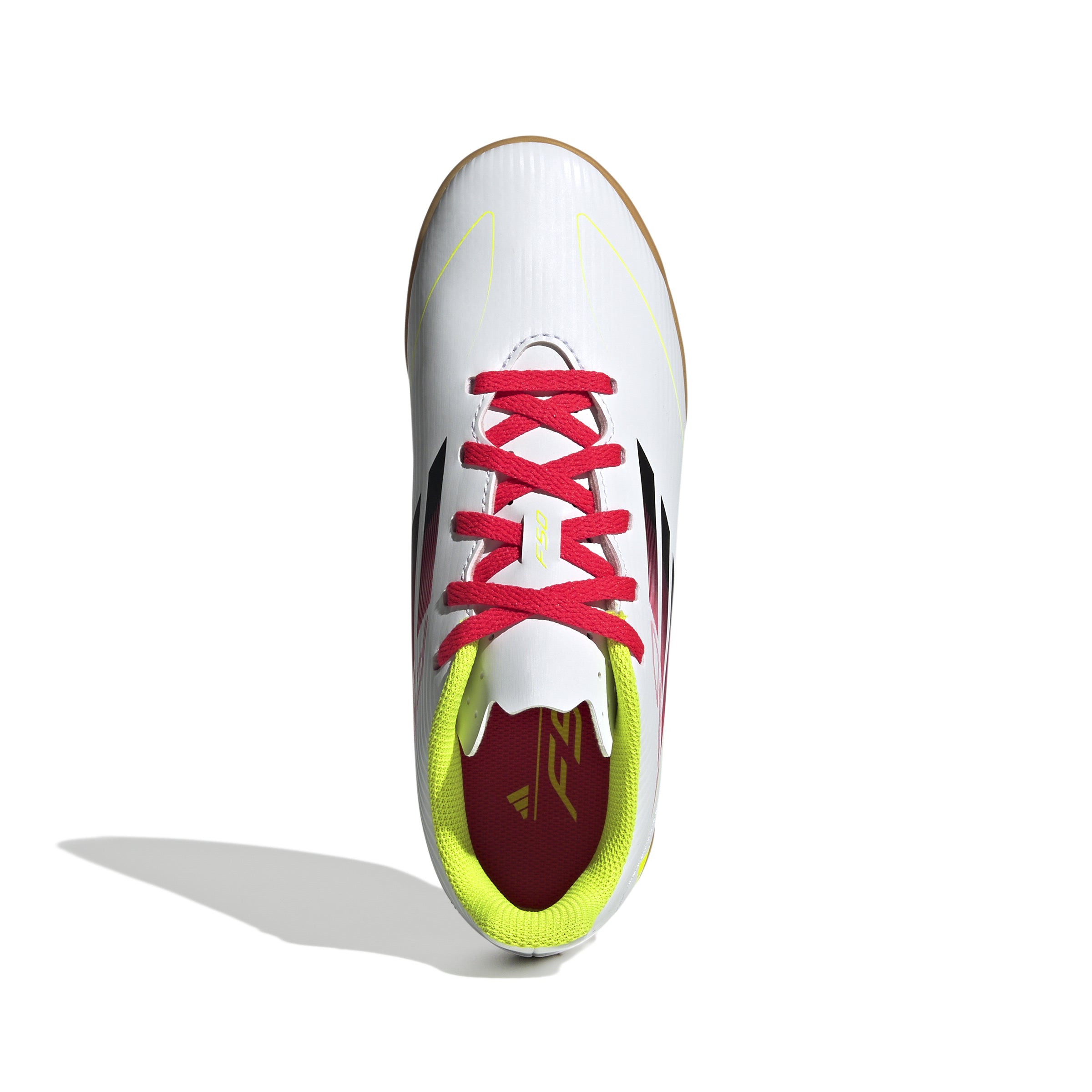 ADIDAS F50 CLUB IN J 000 FTWWHT/CBLACK/SYELLO Halle ADIDAS