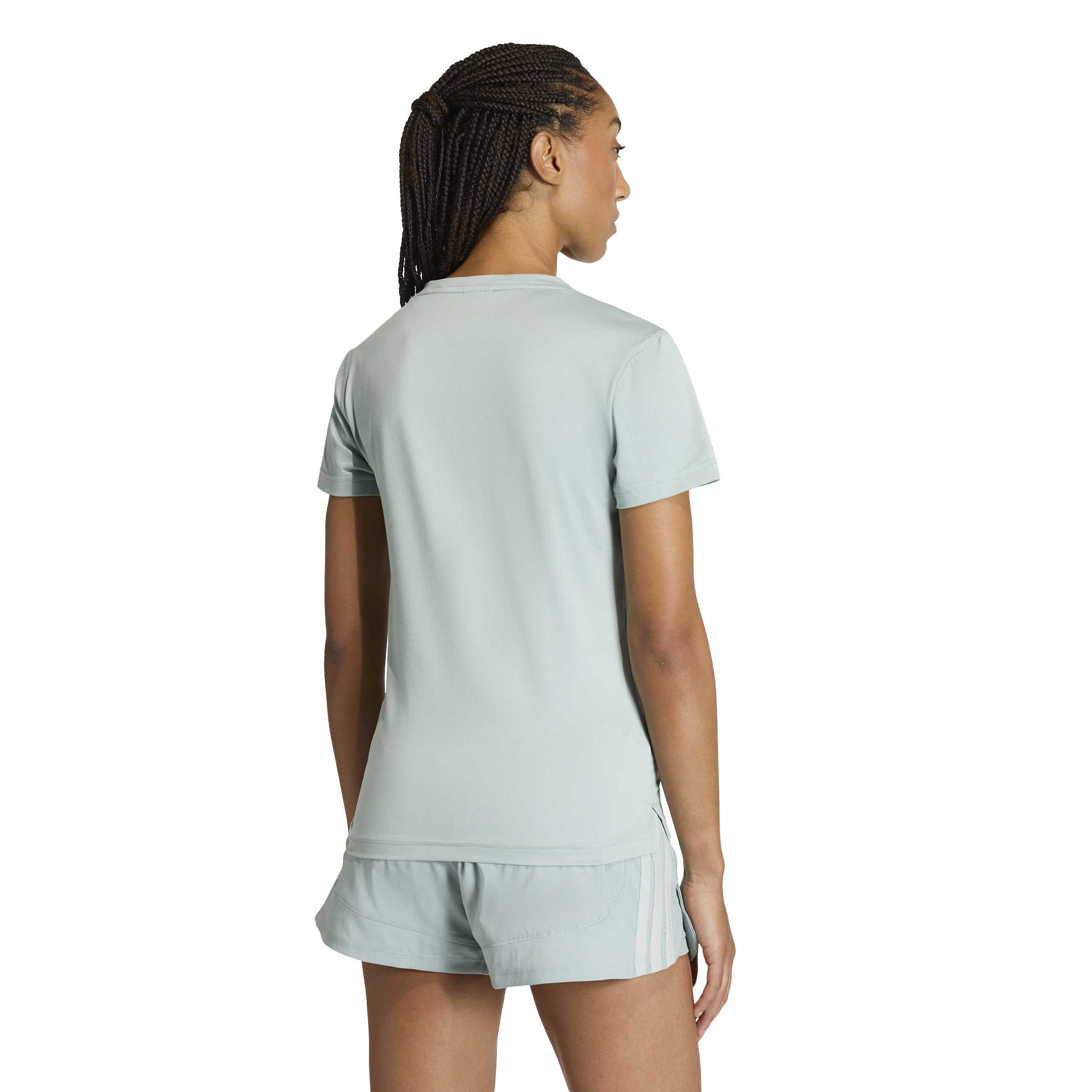 ADIDAS WE MIN V NK TEE Trainingsshirts ADIDAS