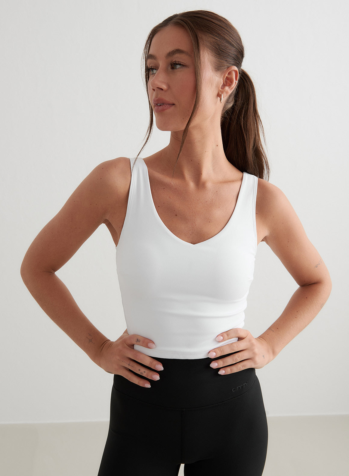 AIM´N Sense Bralette 017 White BHs AIM´N