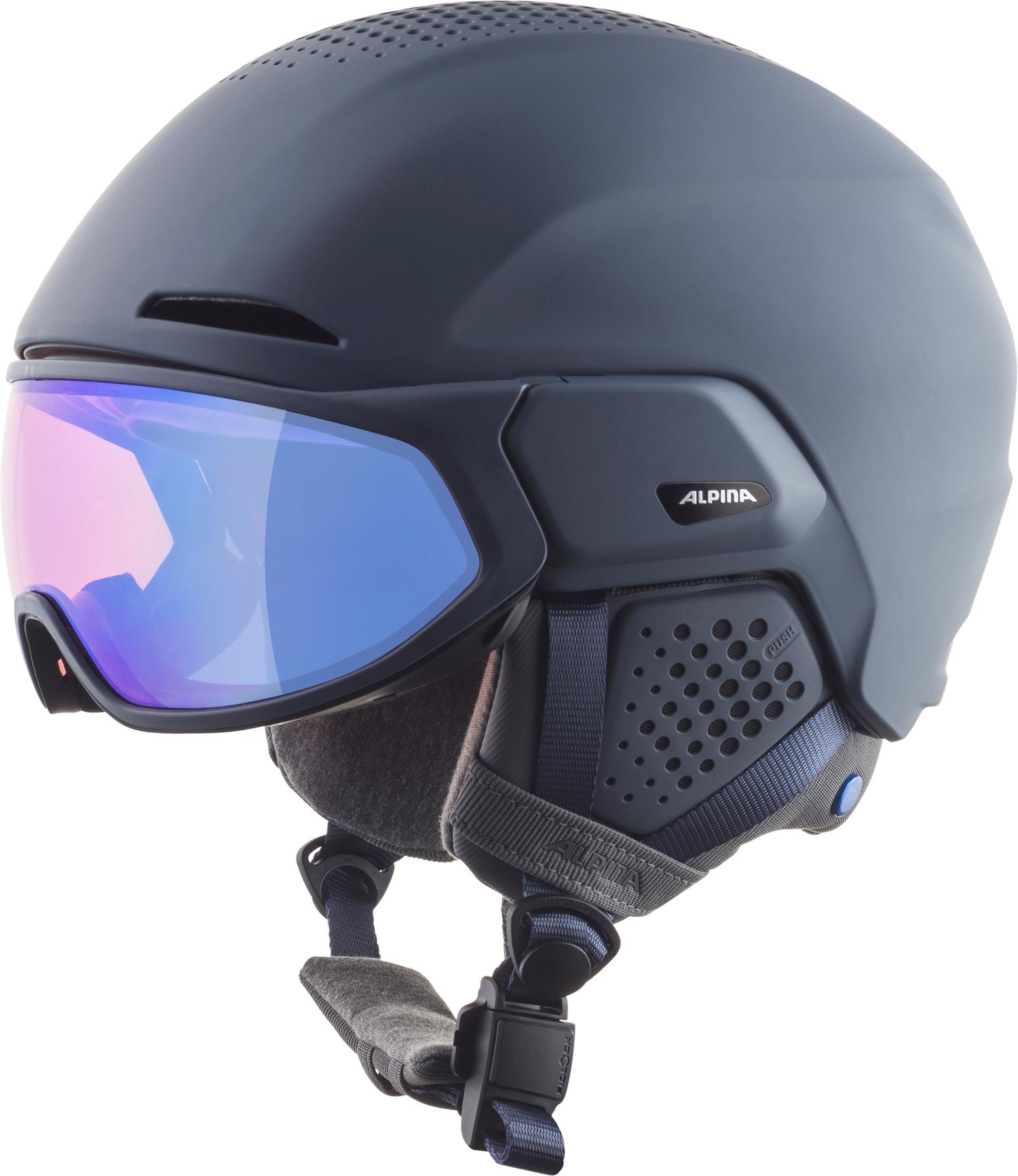 ALPINA ALTO QV Skihelm Skihelme ALPINA 80 ink matt 51