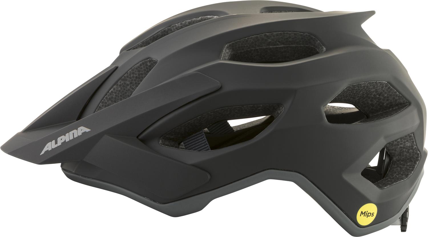 ALPINA APAX MIPS Fahrradhelme & Schoner ALPINA 30 black matt 52