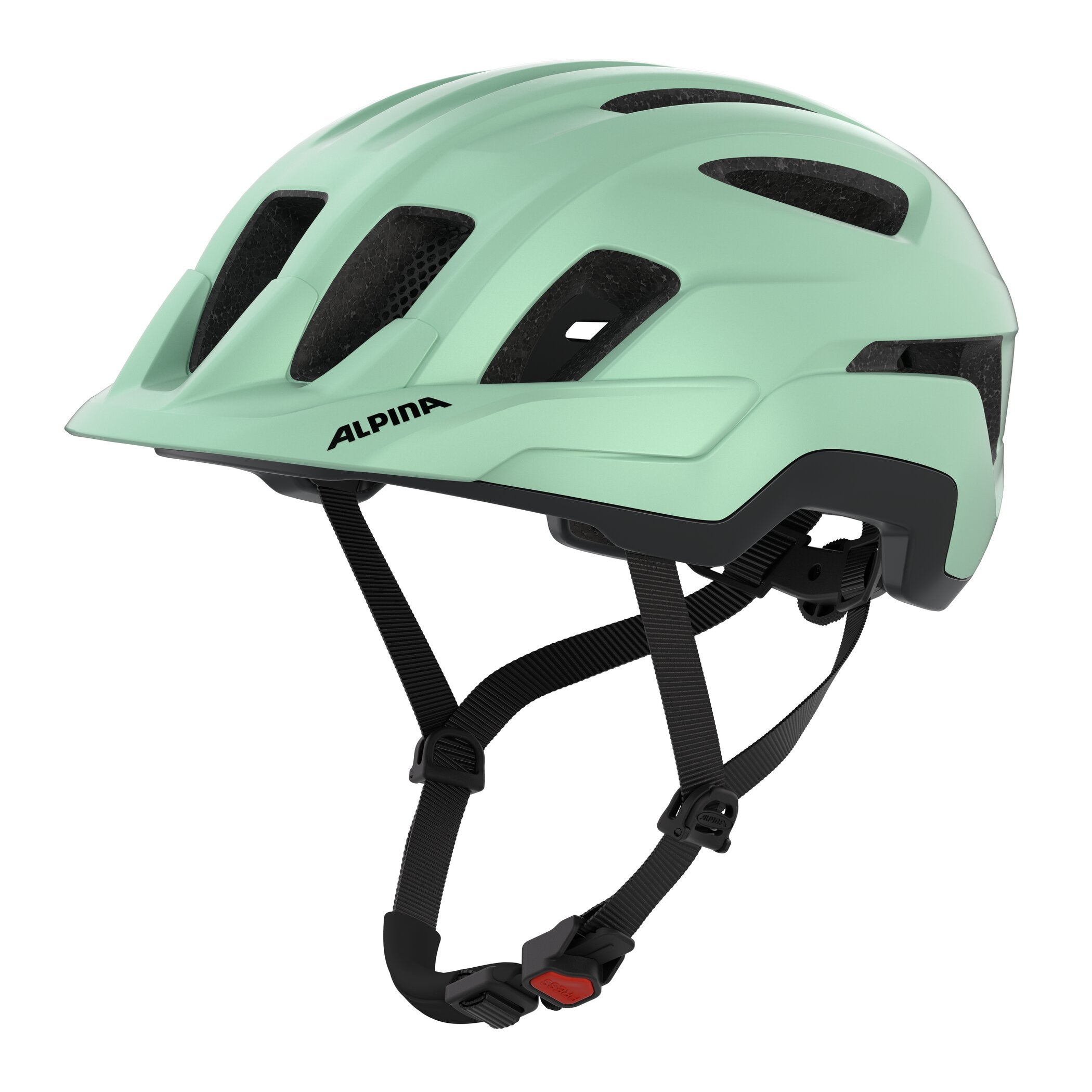 ALPINA PARANUS Fahrradhelme & Schoner ALPINA pastel green matt 52