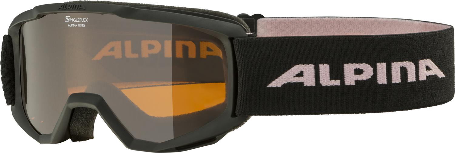 ALPINA Piney Skibrillen ALPINA black-rose matt -