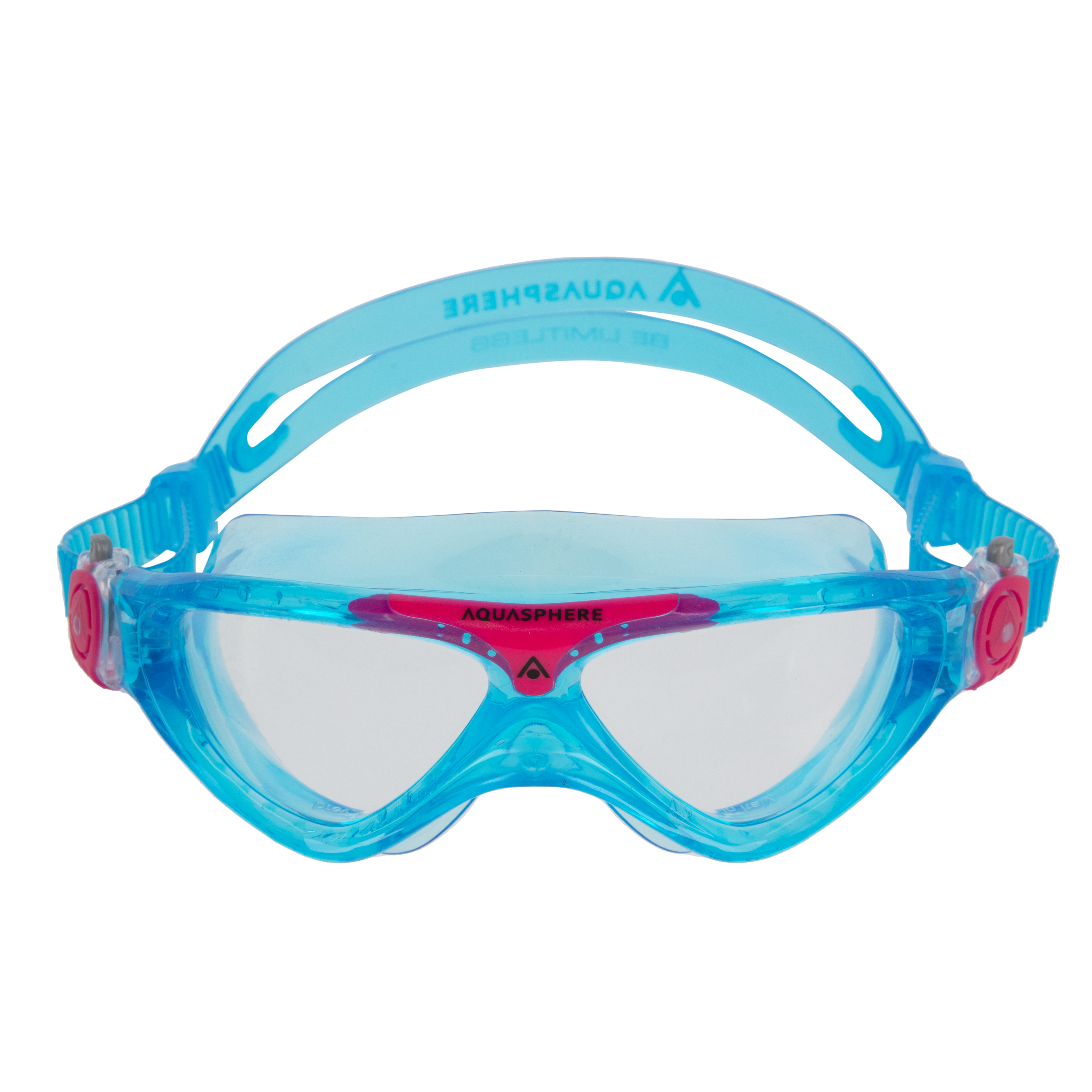 AQUASPHERE VISTA JR Schwimmbrillen AQUASPHERE 4302LC TURQUOISE PINK LENS CLE S