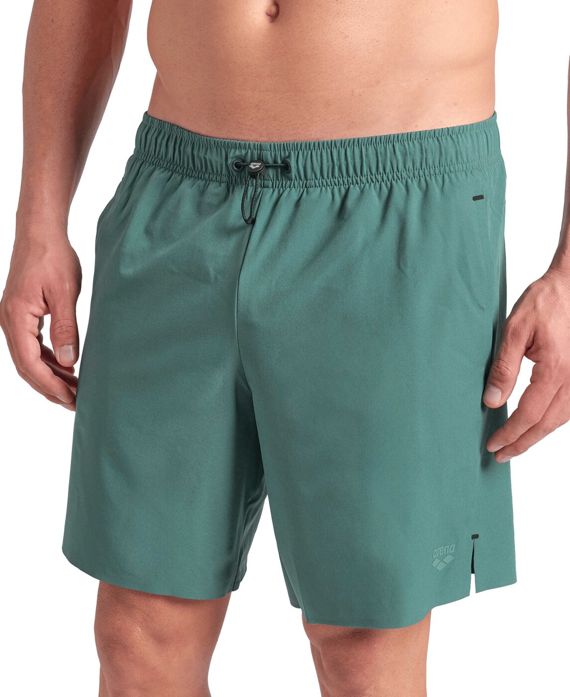 ARENA MEN'S ARENA EVO BEACH BOXER SOLID Badehose ARENA LIME SODA S