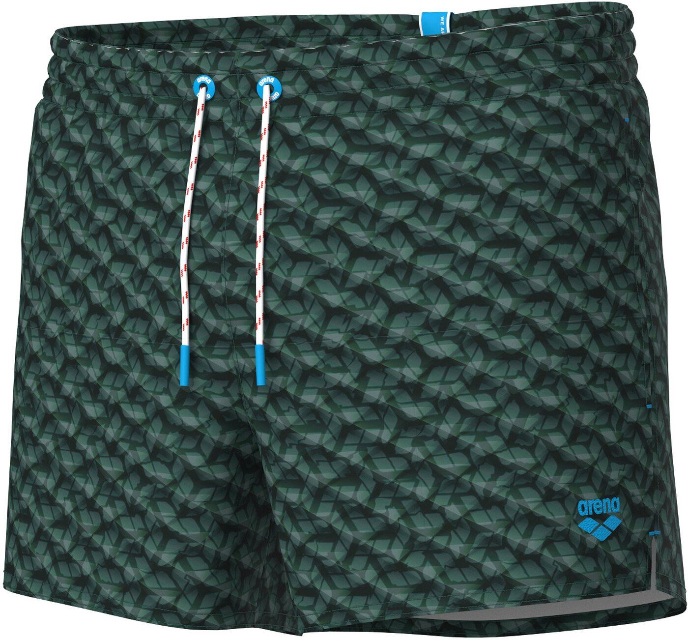 ARENA MEN'S ARENA WATER PRINTS BEACH X-SHORT AO Badehose ARENA