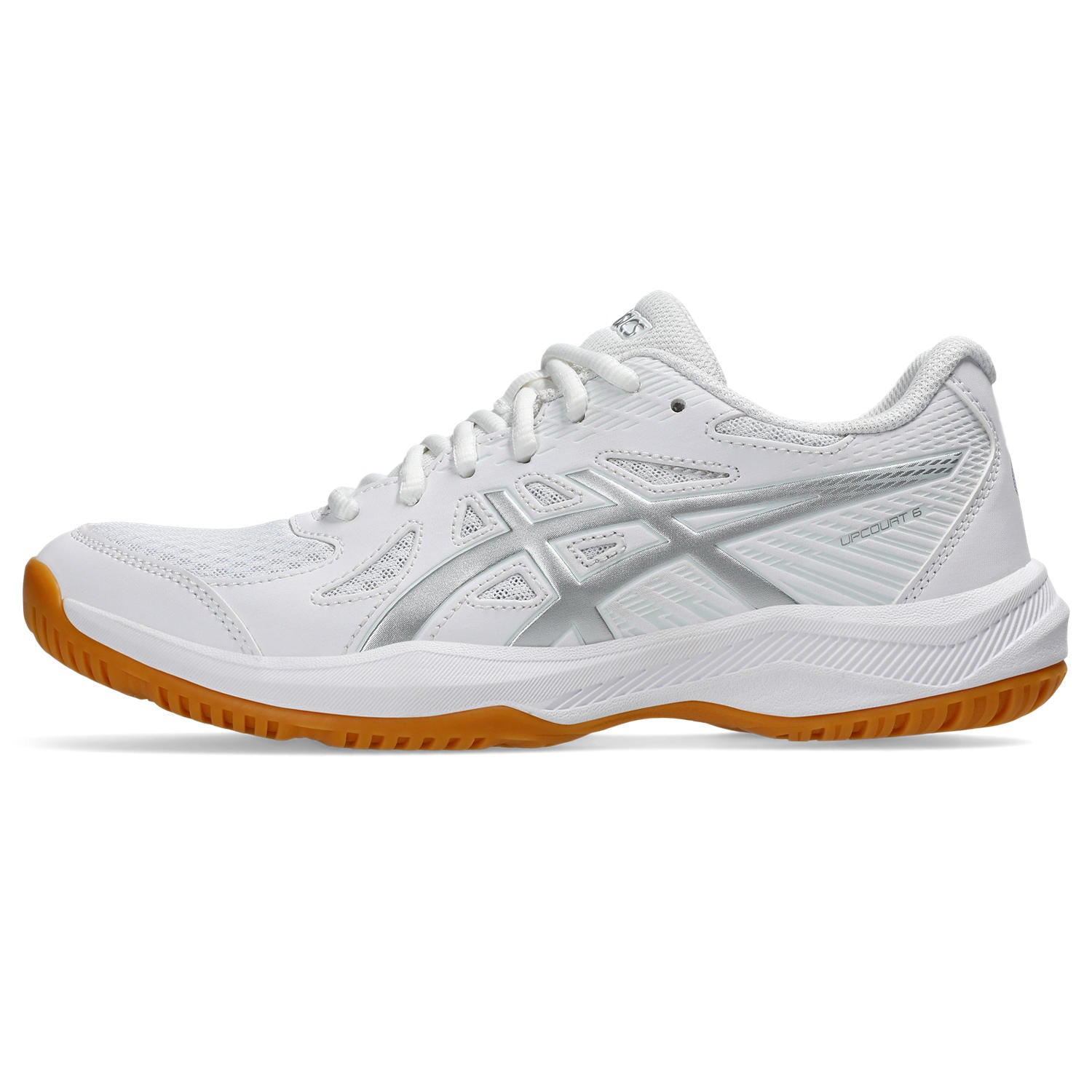 ASICS UPCOURT 6 Hallensportschuhe ASICS WHITE/PURE SILVER 38