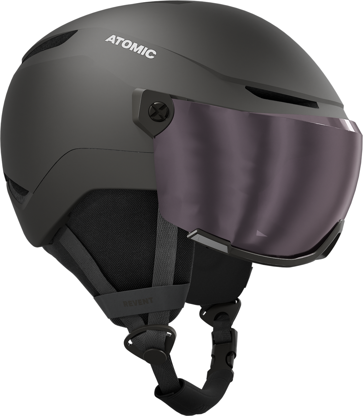 ATOMIC REVENT VISOR JR BLACK Skihelme ATOMIC