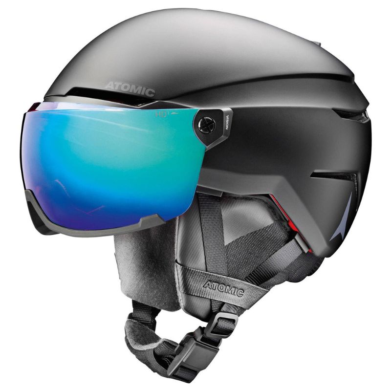 ATOMIC SAVOR AMID VISOR HD Black Skihelme ATOMIC Black/ 55