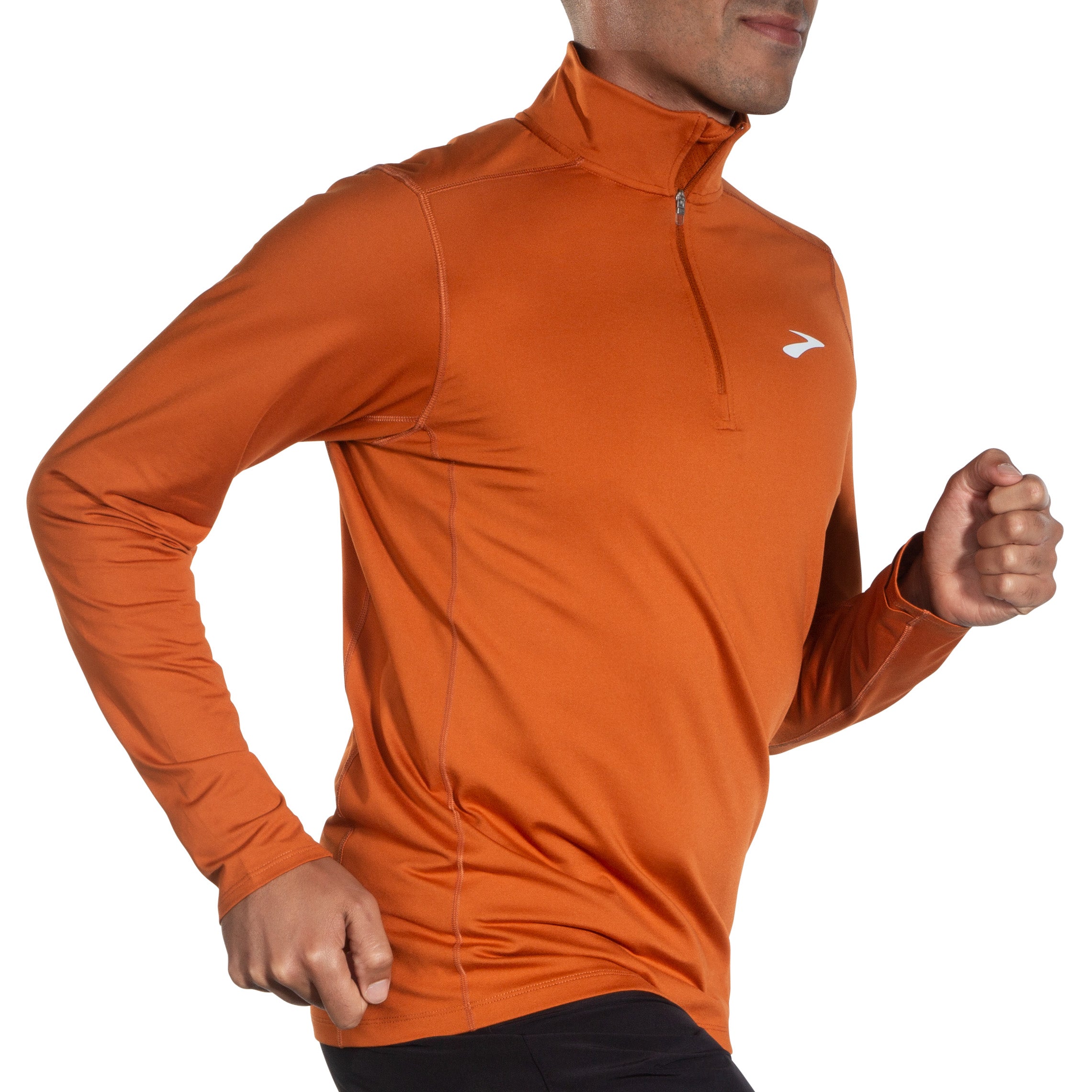 BROOKS Dash 1/2 Zip 2.0 Laufshirts BROOKS Autumnal S