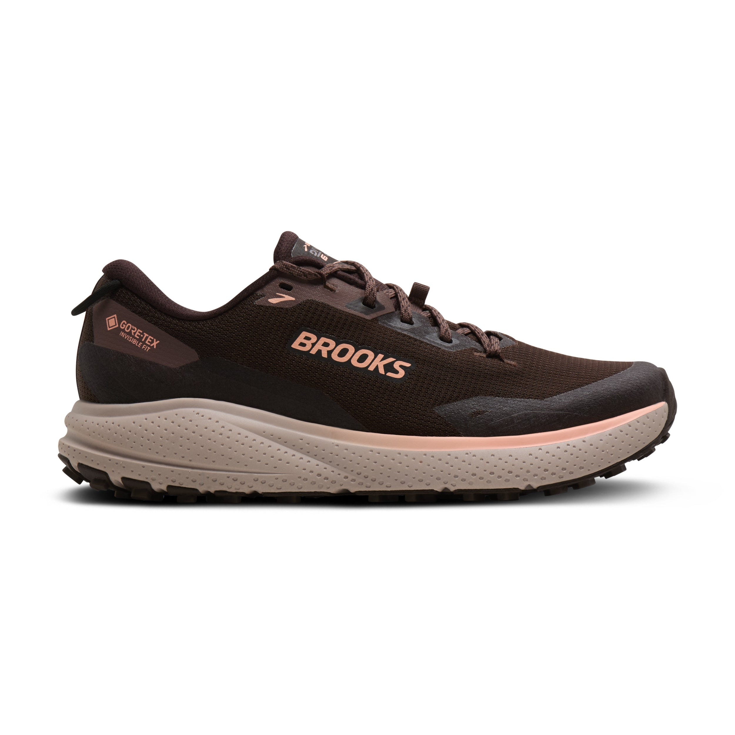 BROOKS Divide 6 GTX Trail BROOKS Coffee Bean/Peppercorn/Rose 37.5