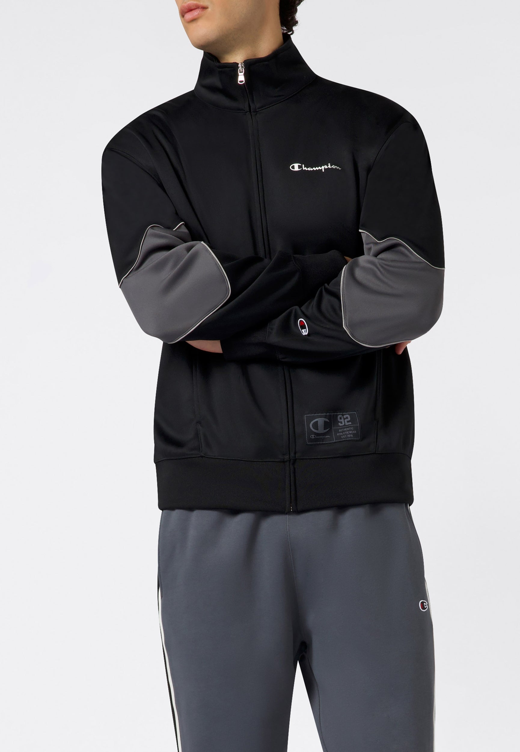 CHAMPION Full Zip Top Freizeitpullover CHAMPION NBK/OPF S