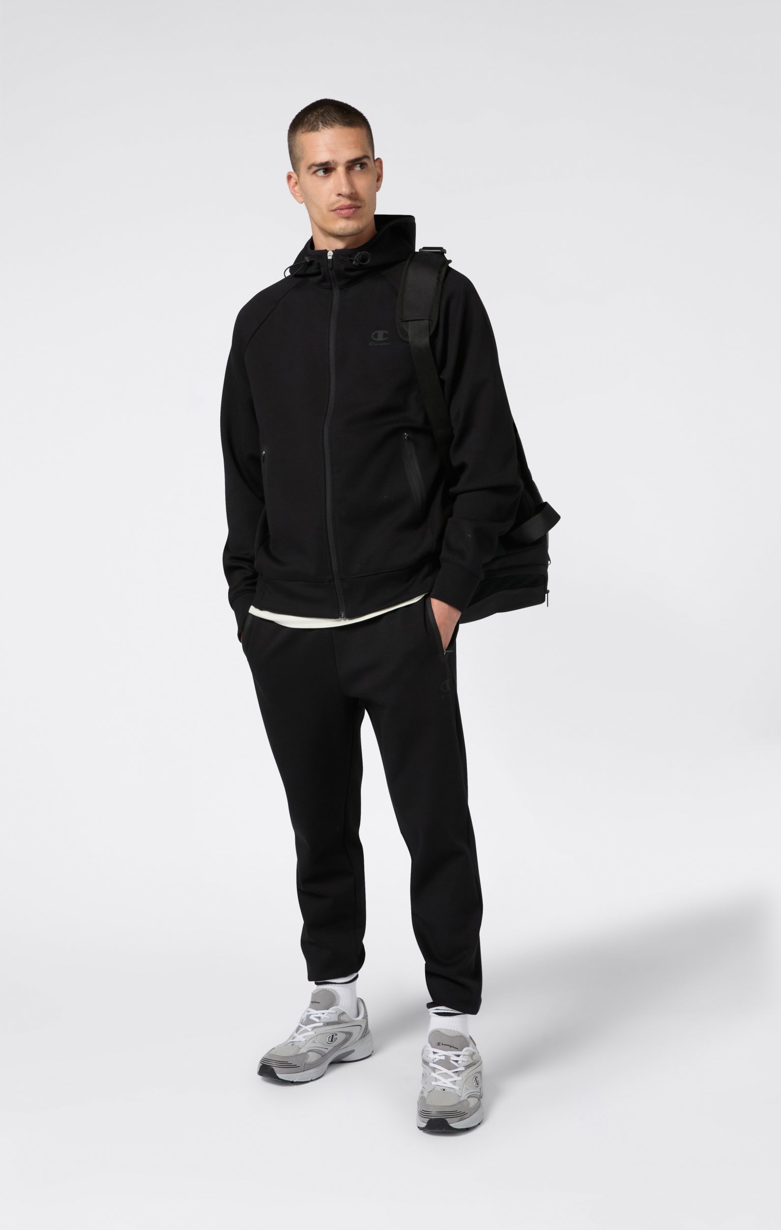 CHAMPION Hooded Full Zip Sweatshirt Fußballoberteile CHAMPION