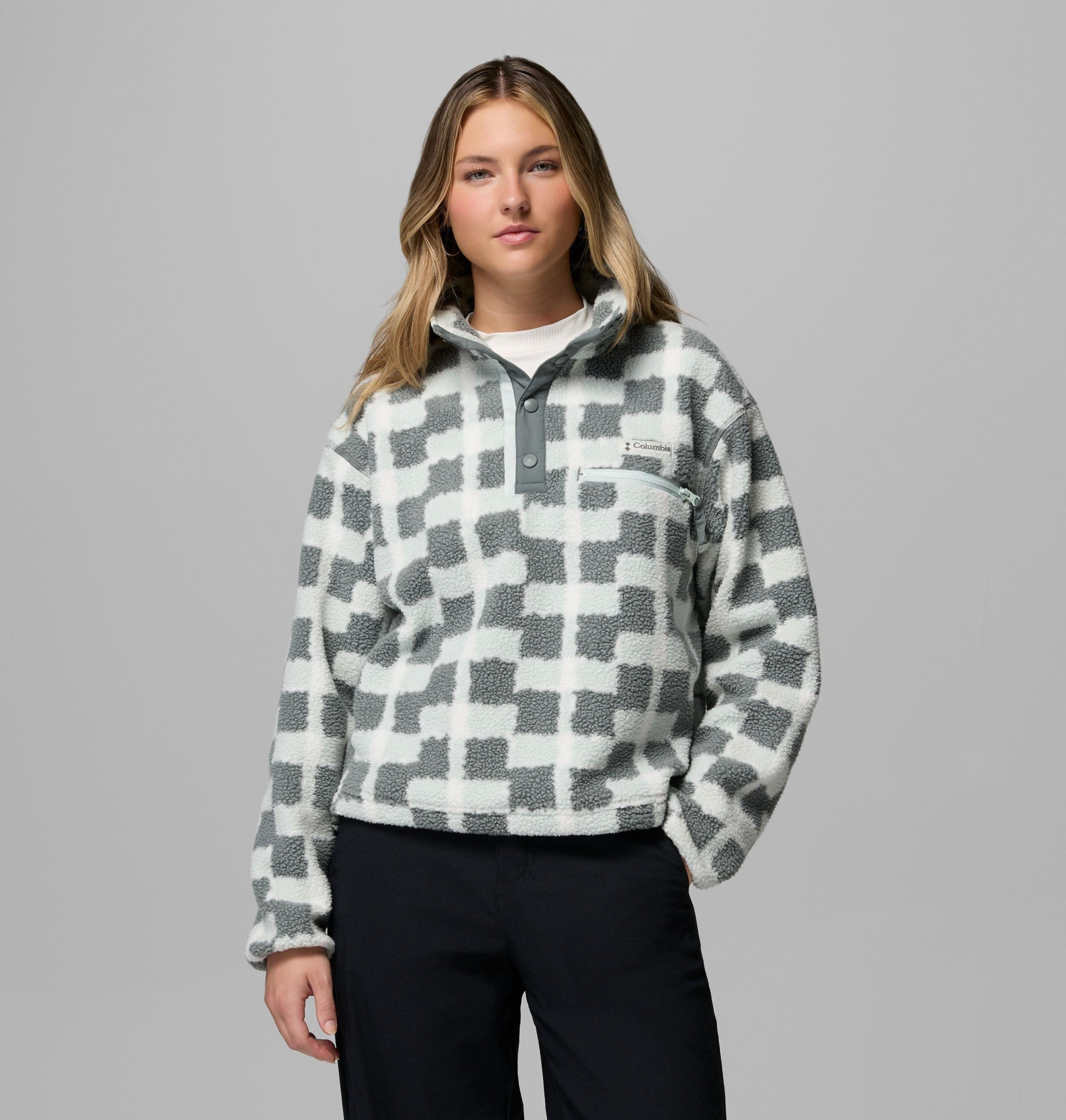 COLUMBIA Helvetia II Printed Cropped Half Sn