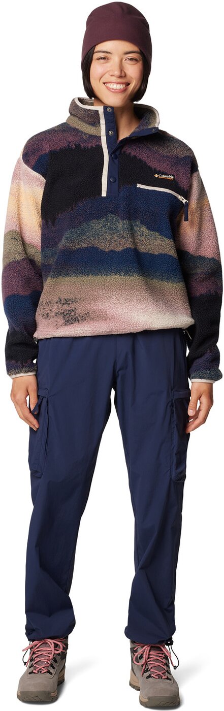 COLUMBIA Helvetia II Printed Cropped Half Sn Fleecejacken & Pullover COLUMBIA