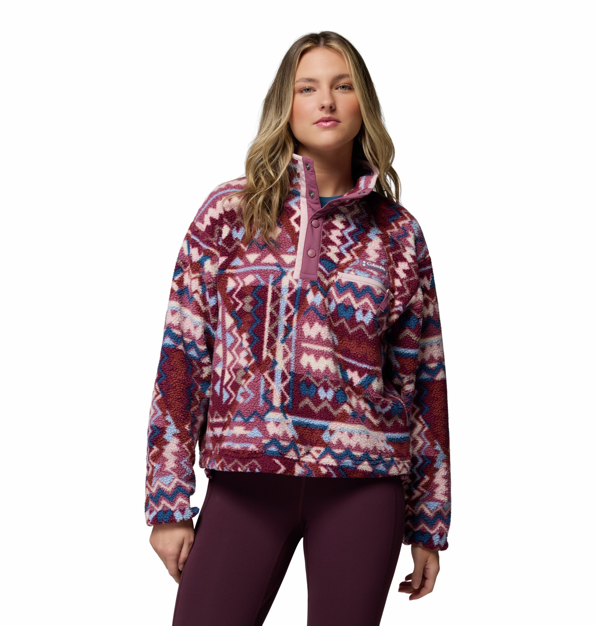 COLUMBIA Helvetia II Printed Cropped Half Sn