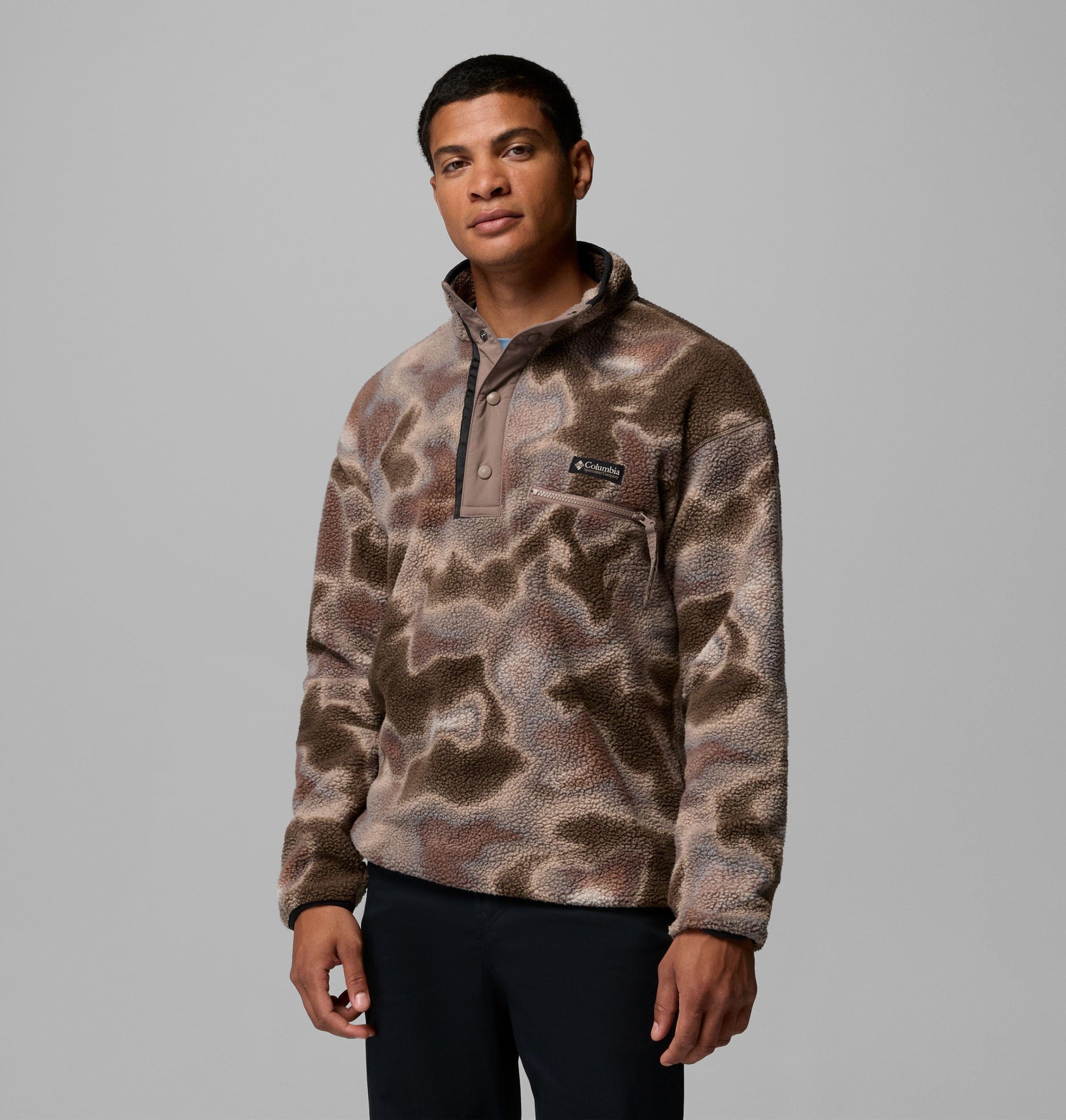 COLUMBIA Helvetia II Printed Half Snap Fleec