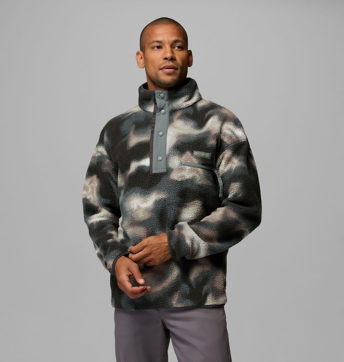 COLUMBIA Helvetia II Printed Half Snap Fleec