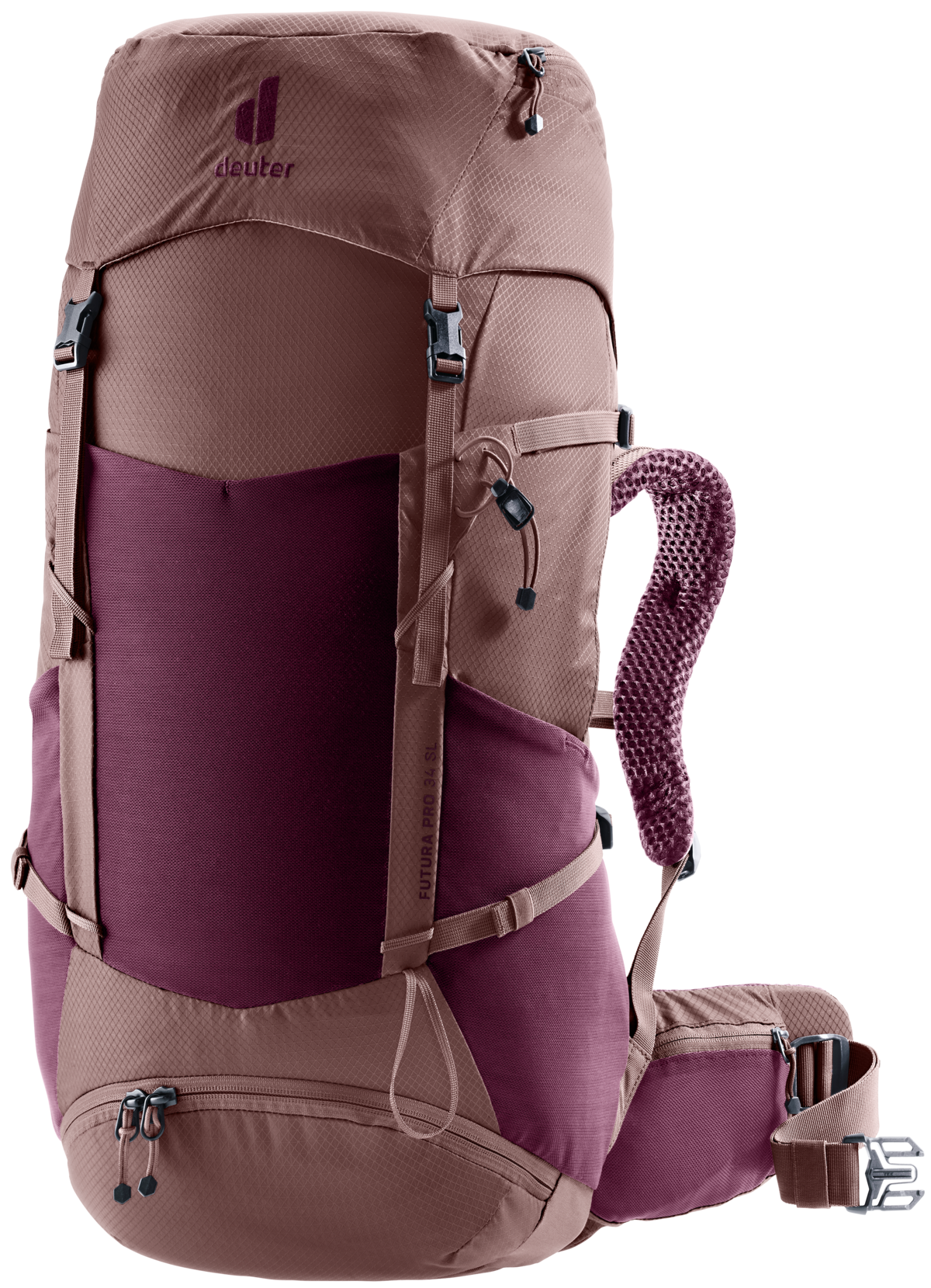 DEUTER Futura Pro 34 SL Wanderrucksäcke DEUTER cassis-ashrose -