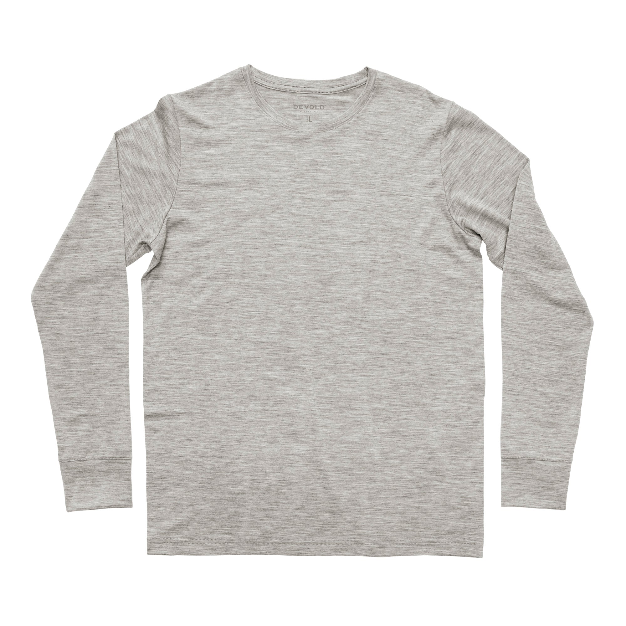 DEVOLD CLASSIC LS MAN DEVOLD GREYMELANGE S