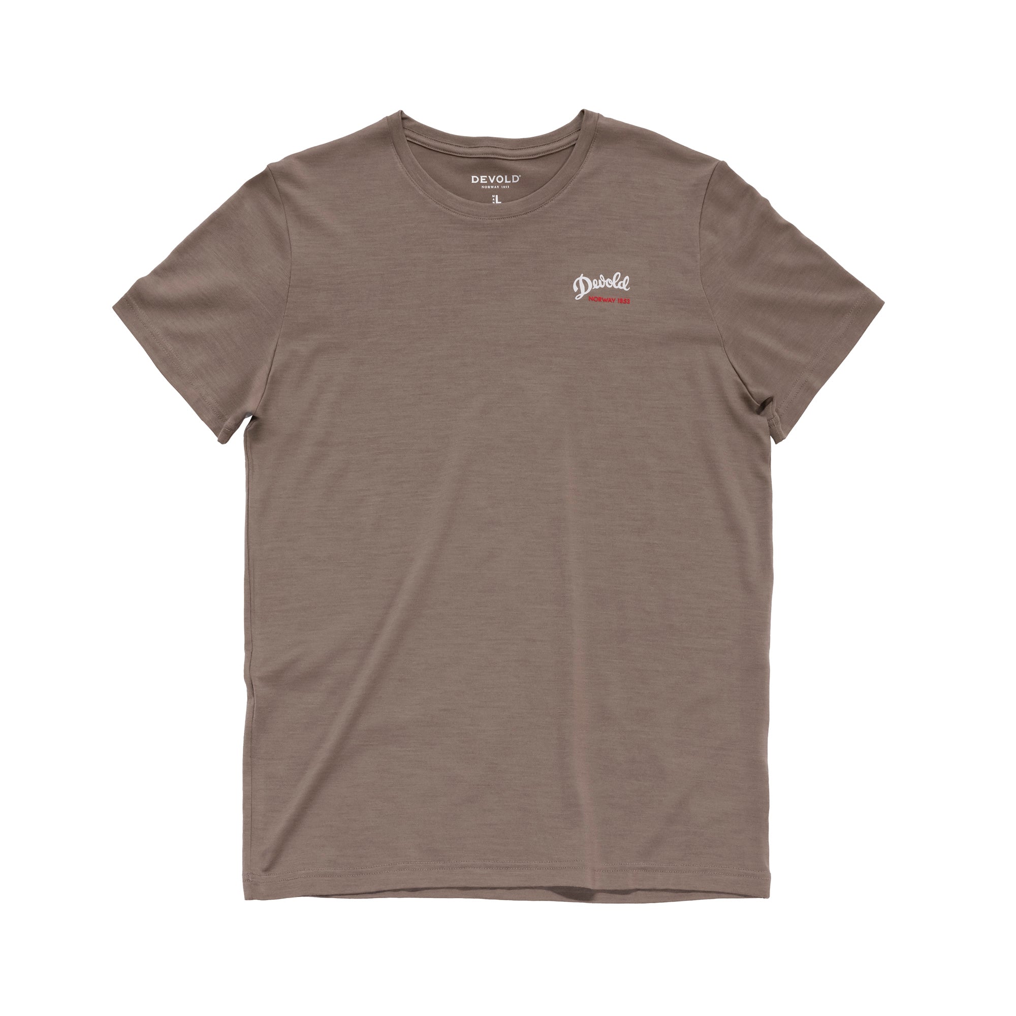 DEVOLD CLASSIC "SCRIPT" TEE MAN Wandershirts /-hemden DEVOLD FALCON S