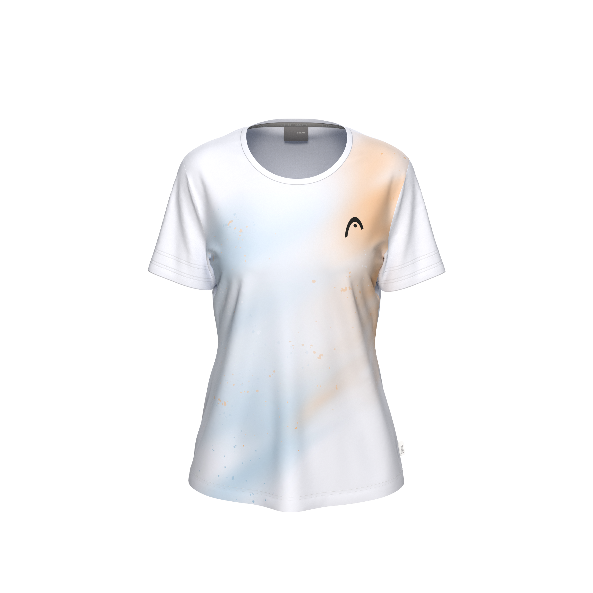 HEAD TIE-BREAK II T-Shirt Women Tennisoberteile HEAD light blue/ print vision w XS
