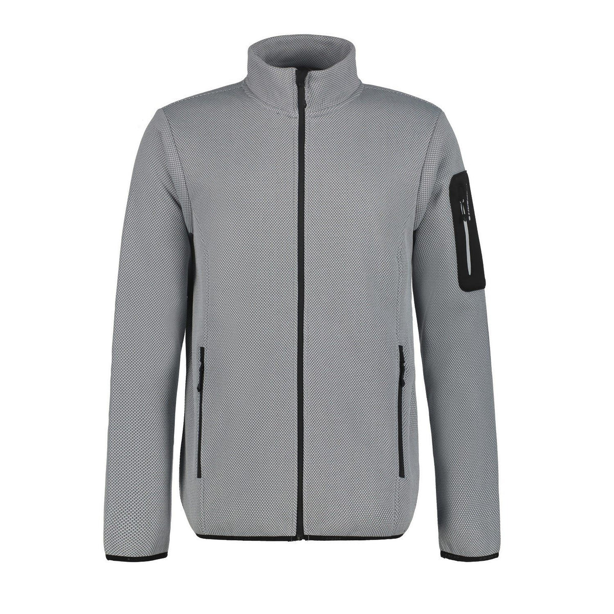 ICEPEAK ICEPEAK BREDSTEDT Fleecejacken & Pullover ICEPEAK HELLGRAU S