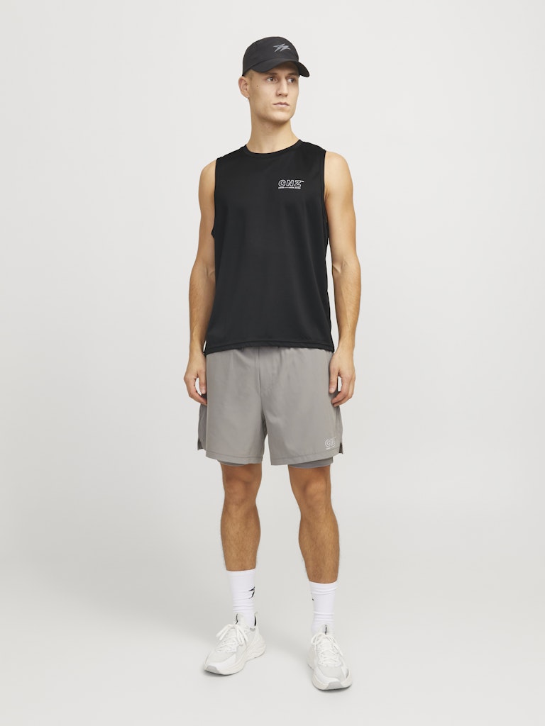 JACK & JONES JCOCNZ TANK TOP SN Bright White Freizeitpullover JACK & JONES