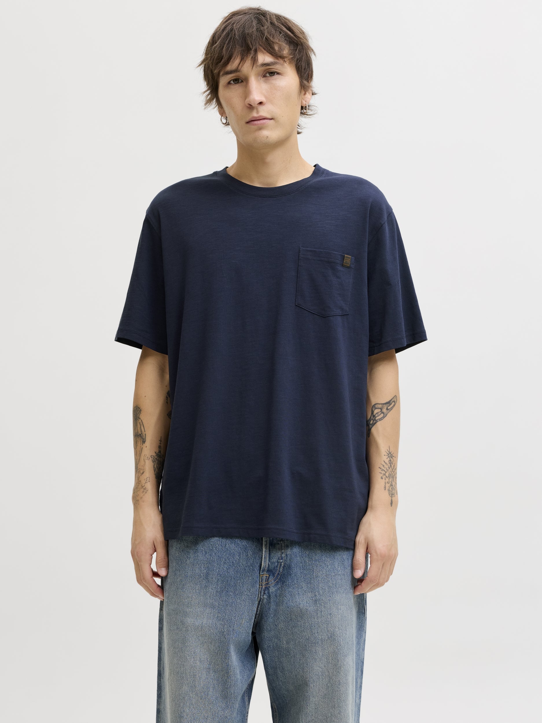 JACK & JONES JJEDOVER SLUB TEE SS NOOS Freizeitshirts /-hemden JACK & JONES