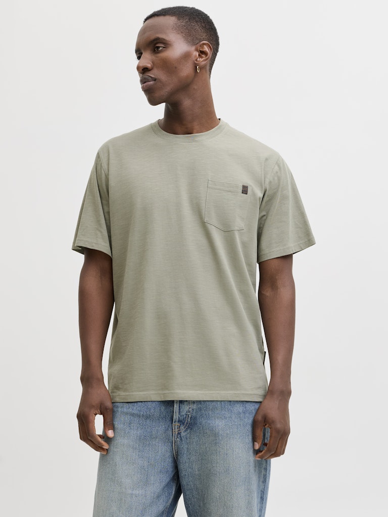 JACK & JONES JJEDOVER SLUB TEE SS NOOS Freizeitshirts /-hemden JACK & JONES