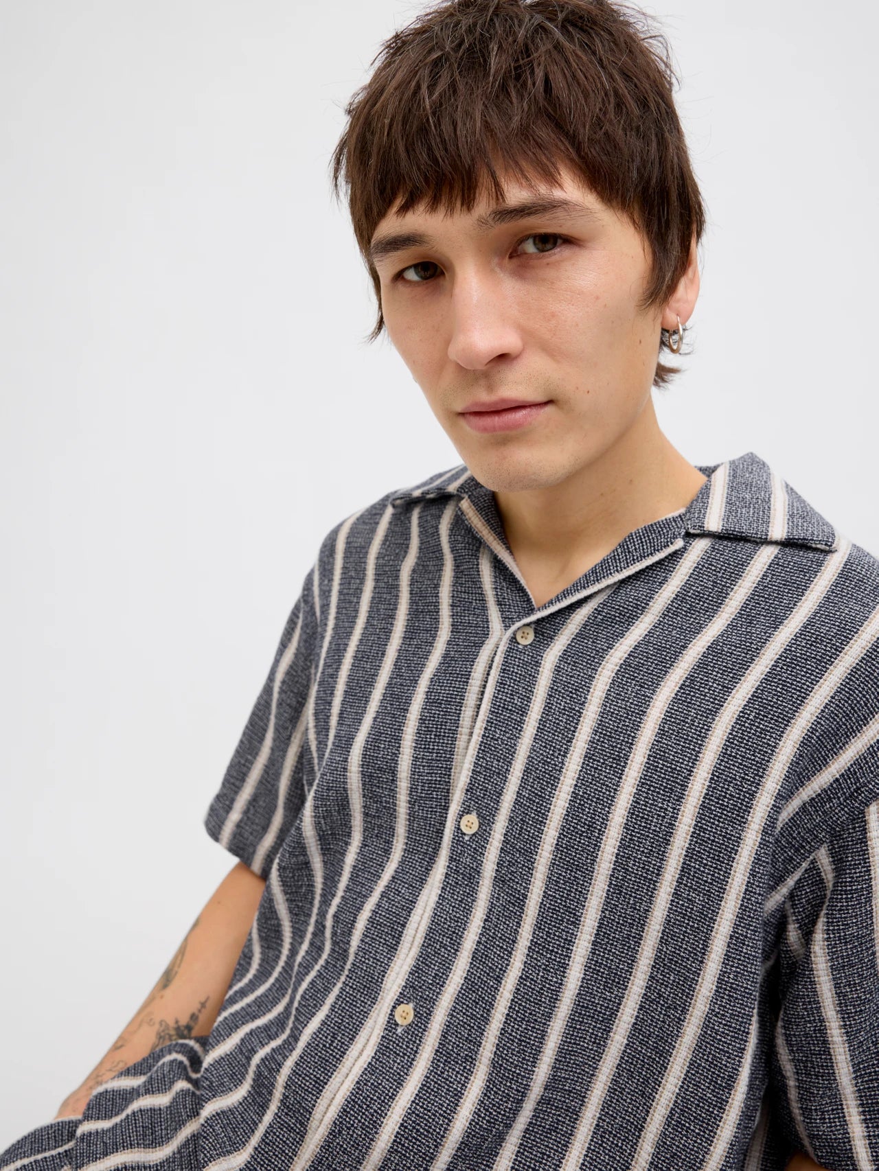 JACK & JONES JORCOBA STRIPE RESORT SHIRT SS SN Freizeitshirts /-hemden JACK & JONES