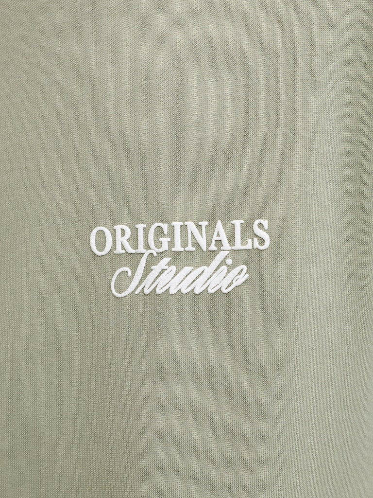 JACK & JONES JORNORREBRO TYPO BACK SWEAT HOOD SN Freizeitpullover JACK & JONES