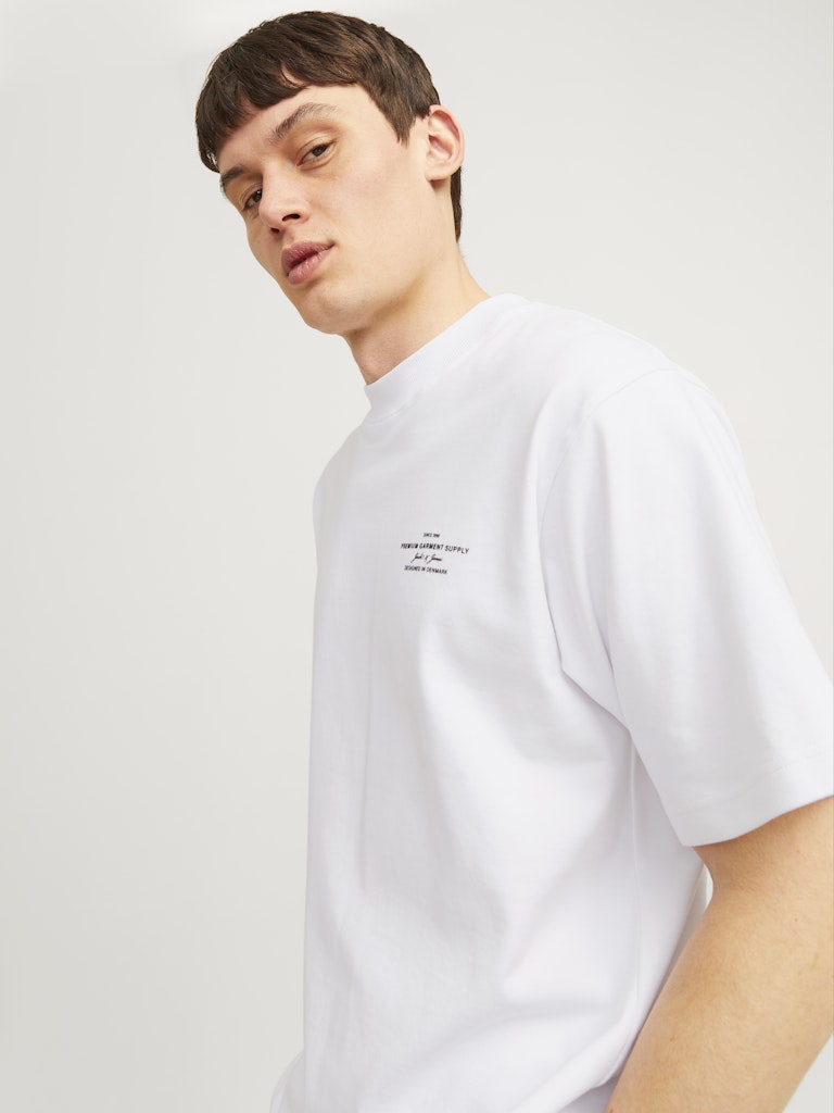 JACK & JONES JPRBLACHAD BRANDING SS CREW NECK TE Freizeitshirts /-hemden JACK & JONES
