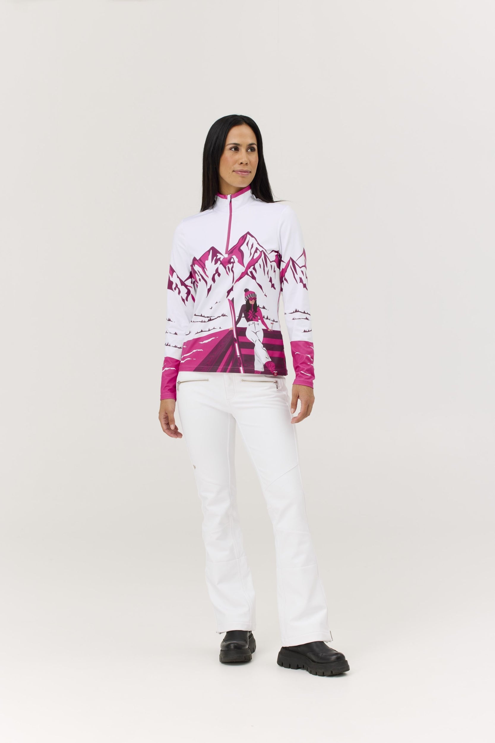 KRIMSON KLOVER APRES ANYONE TOP Skifleece KRIMSON KLOVER magenta S