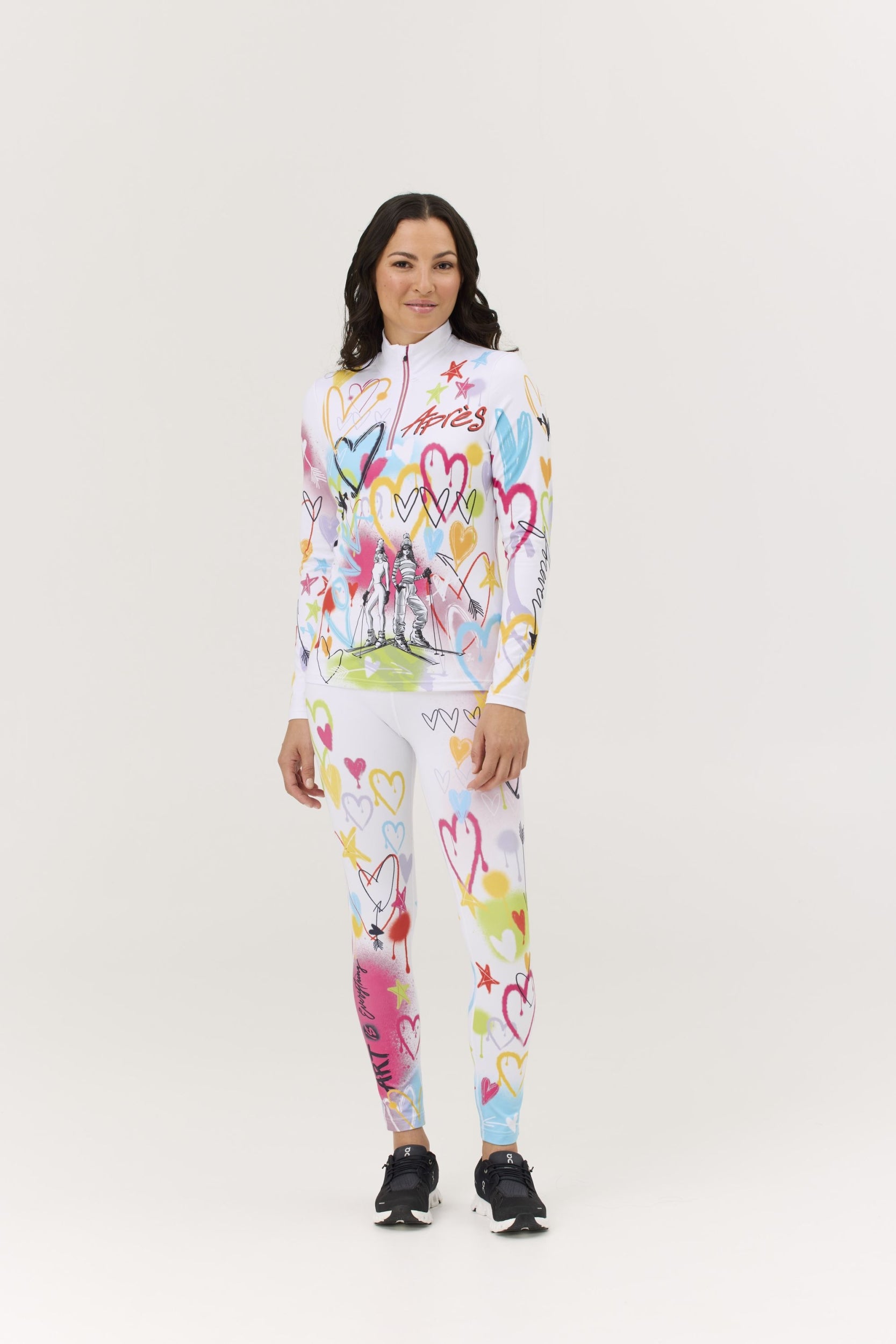 KRIMSON KLOVER GRAFFITI GIRLS TOP Skifleece KRIMSON KLOVER multi S