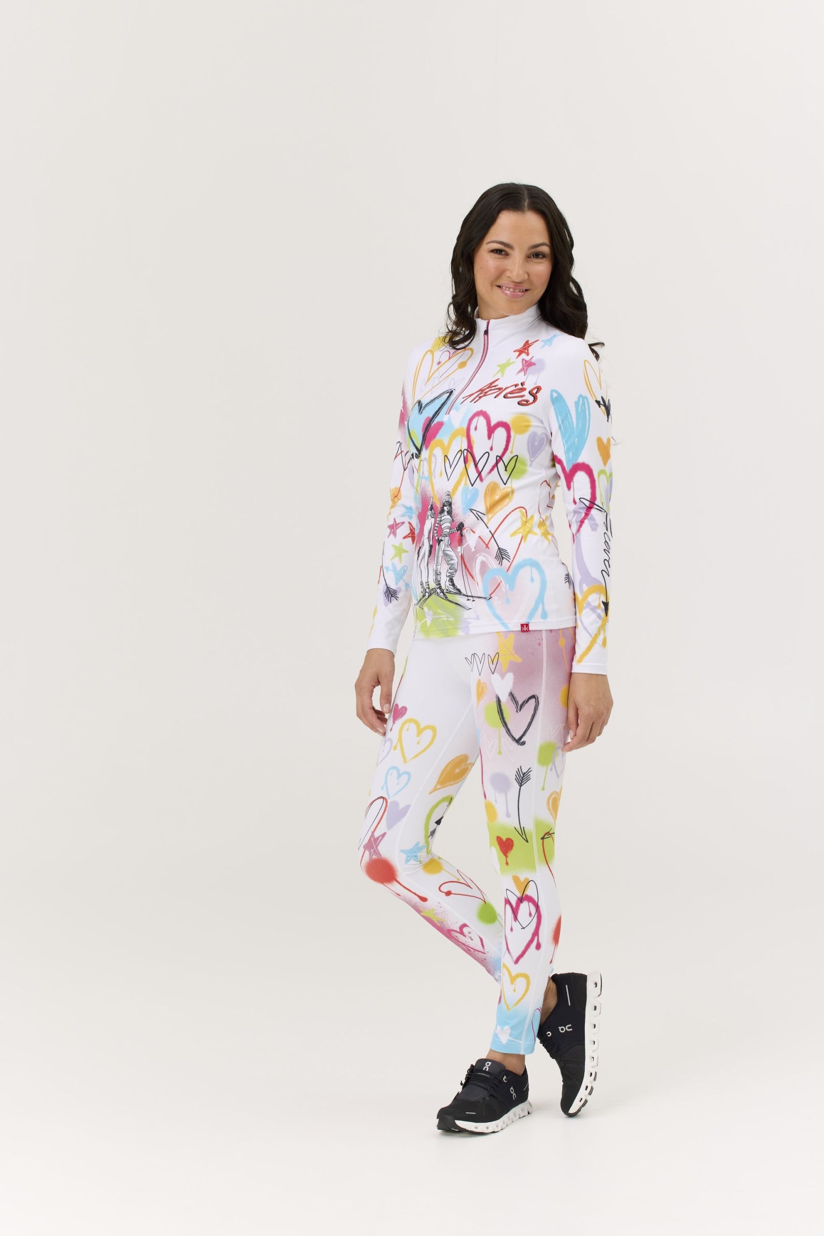 KRIMSON KLOVER GRAFFITI GIRLS TOP Skifleece KRIMSON KLOVER