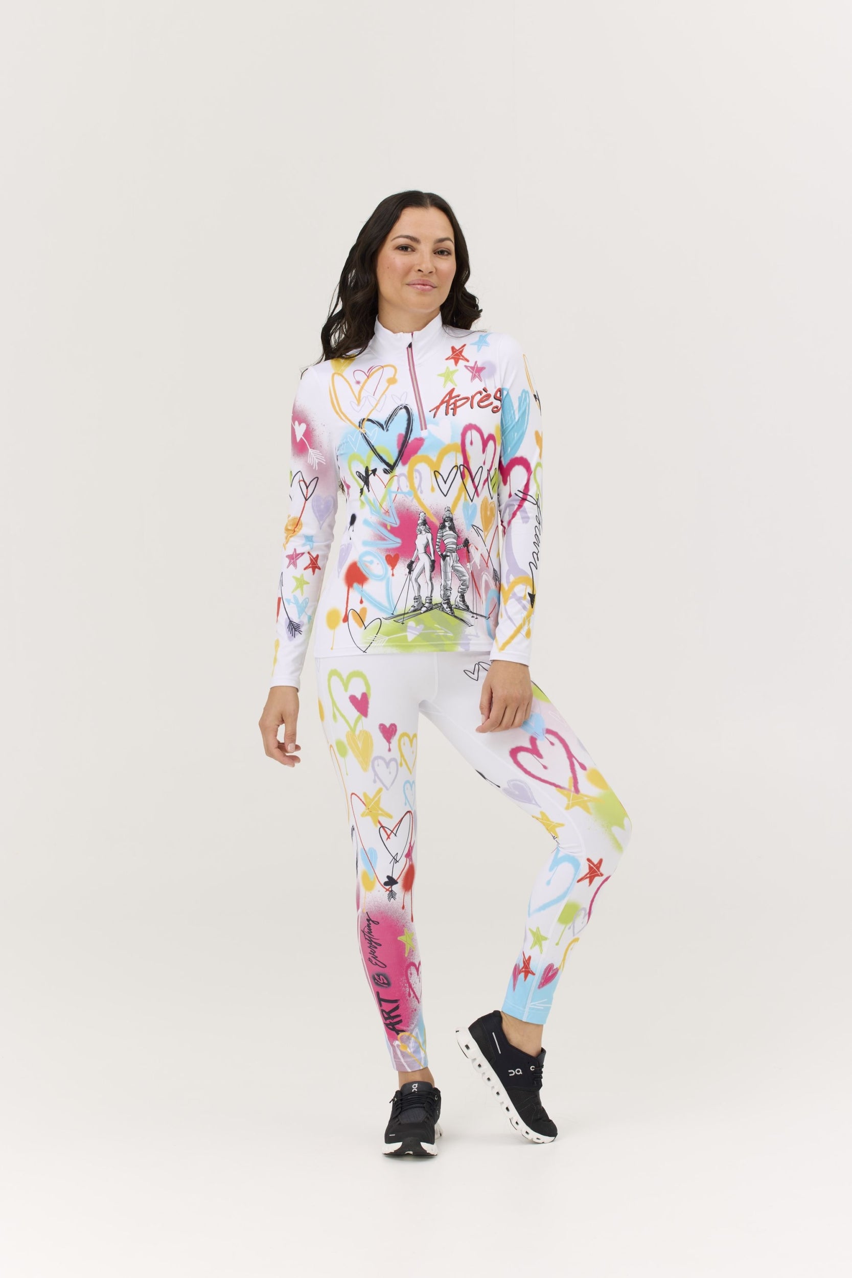 KRIMSON KLOVER GRAFFITI GIRLS TOP Skifleece KRIMSON KLOVER