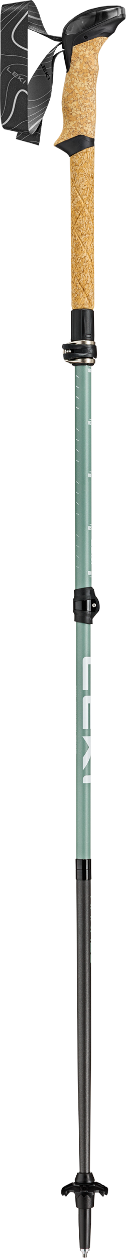 LEKI Makalu FX Carbon Wanderstöcke LEKI grau-grün 120