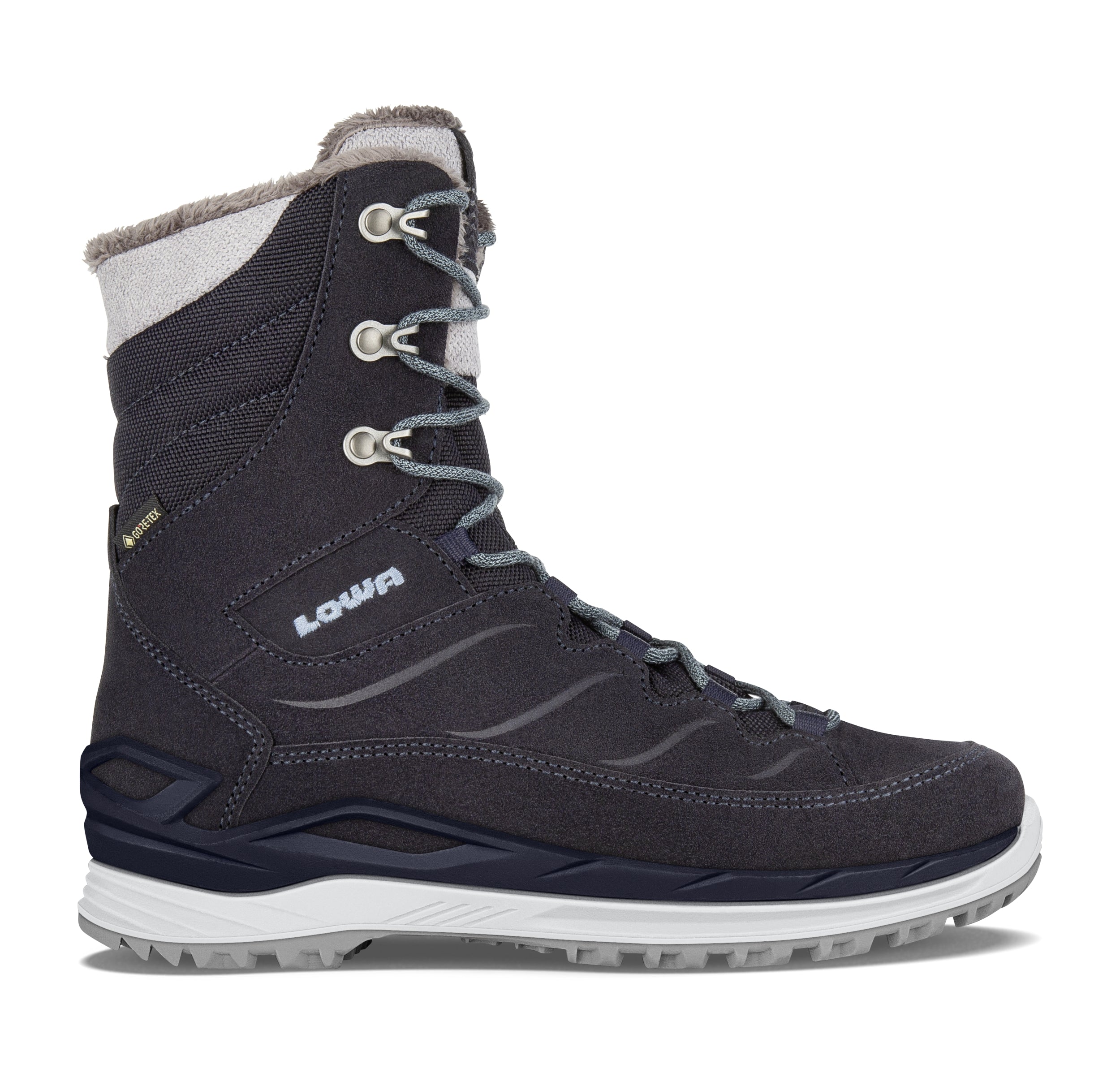 LOWA CALCETA EVO GTX WS Winterstiefel LOWA 6917 NAVY/EISBLAU 37.5