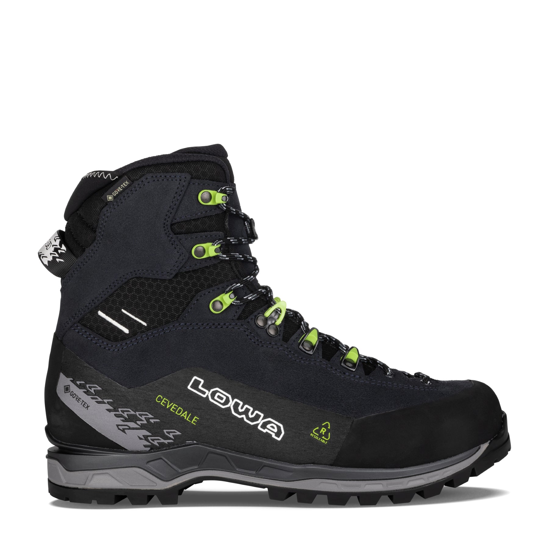LOWA CEVEDALE PRO GTX MID Trekkingschuhe LOWA NAVY/LIMONE 42