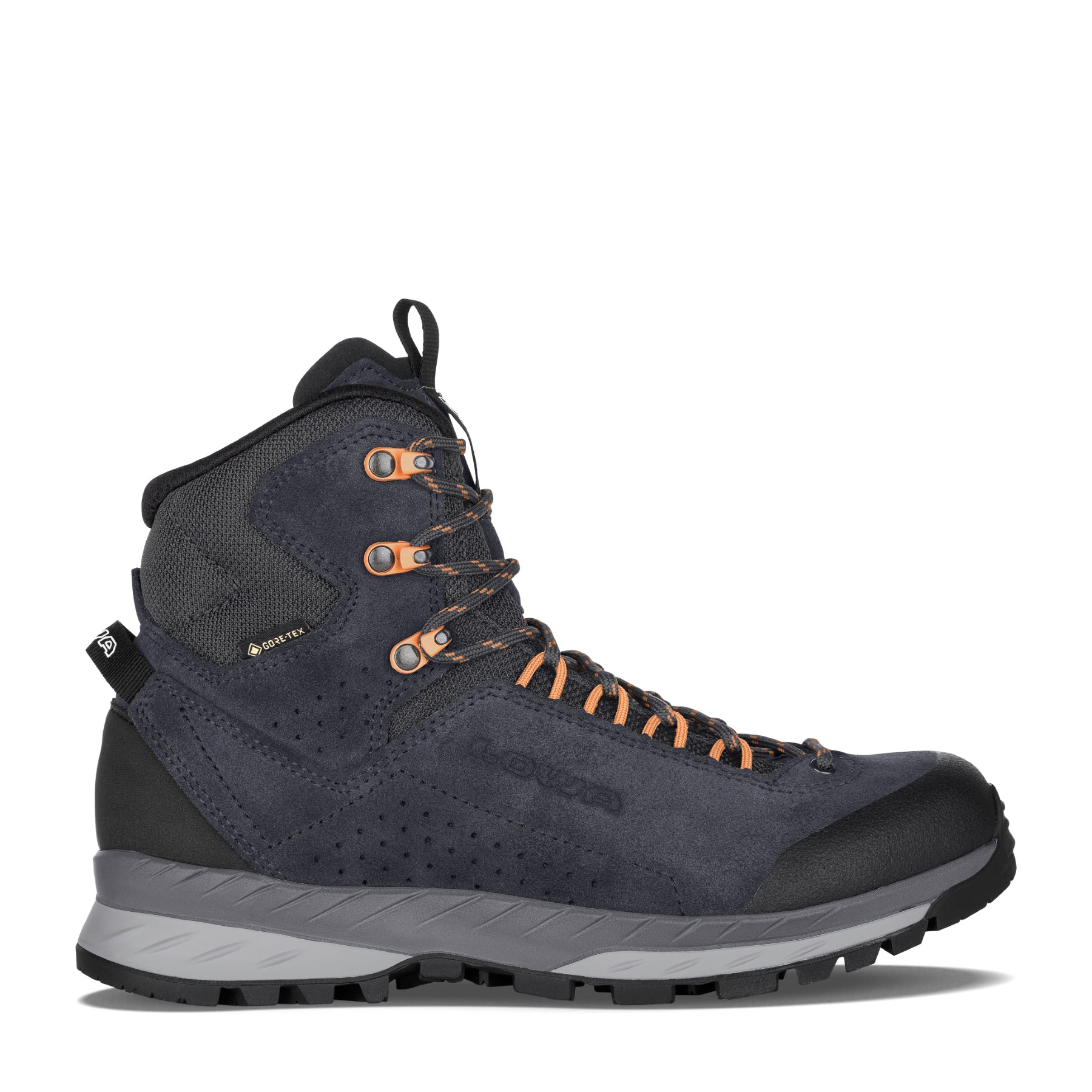 LOWA DELAGO GTX MID Ws Trekkingschuhe LOWA STAHLBLAU/OCEAN 37
