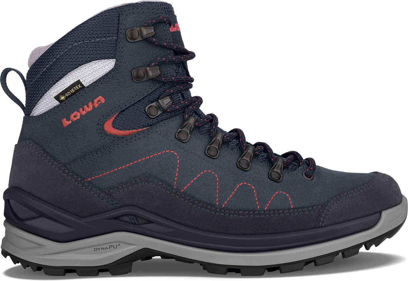 LOWA TORO PRO GTX MID Ws Multifunktionsschuhe LOWA 5946 NAVY/ROTHOLZ 37.5