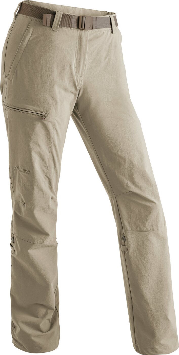 MAIER SPORTS Lulaka Da-Hose roll up el. Wanderhosen MAIER SPORTS M10787 brown rice 36
