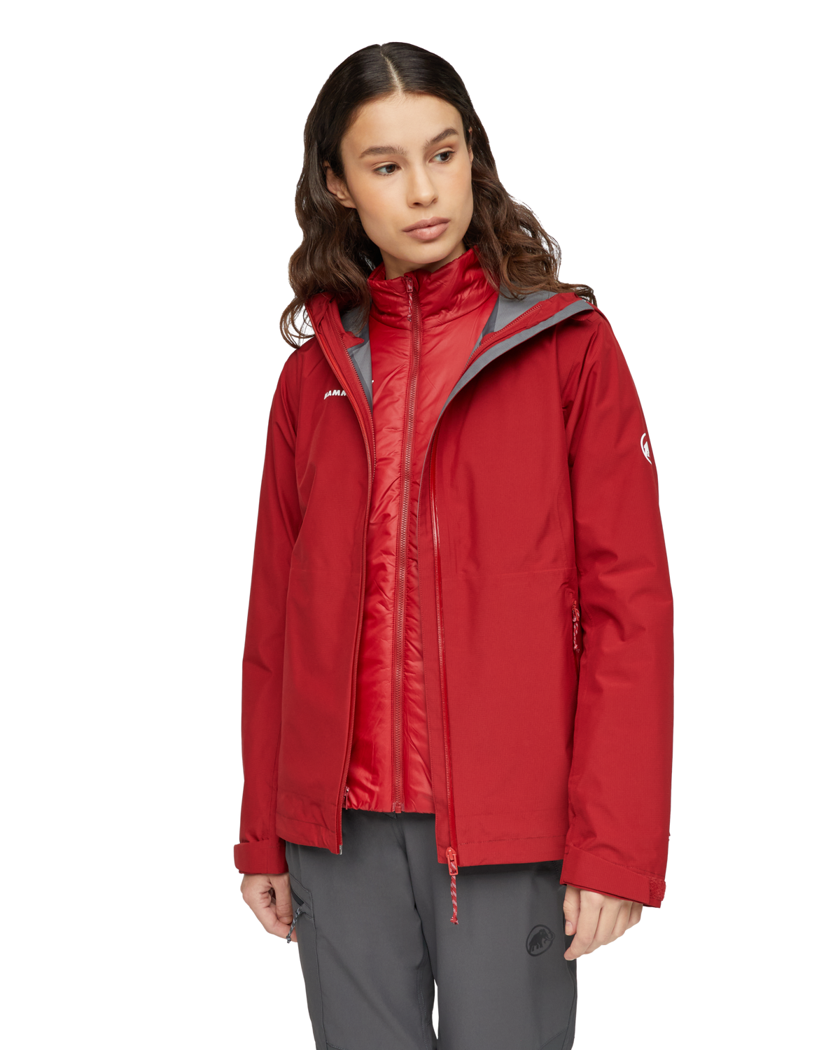 MAMMUT Alto Light 3 in 1 HS Hooded Jacket Women Wanderjacken MAMMUT