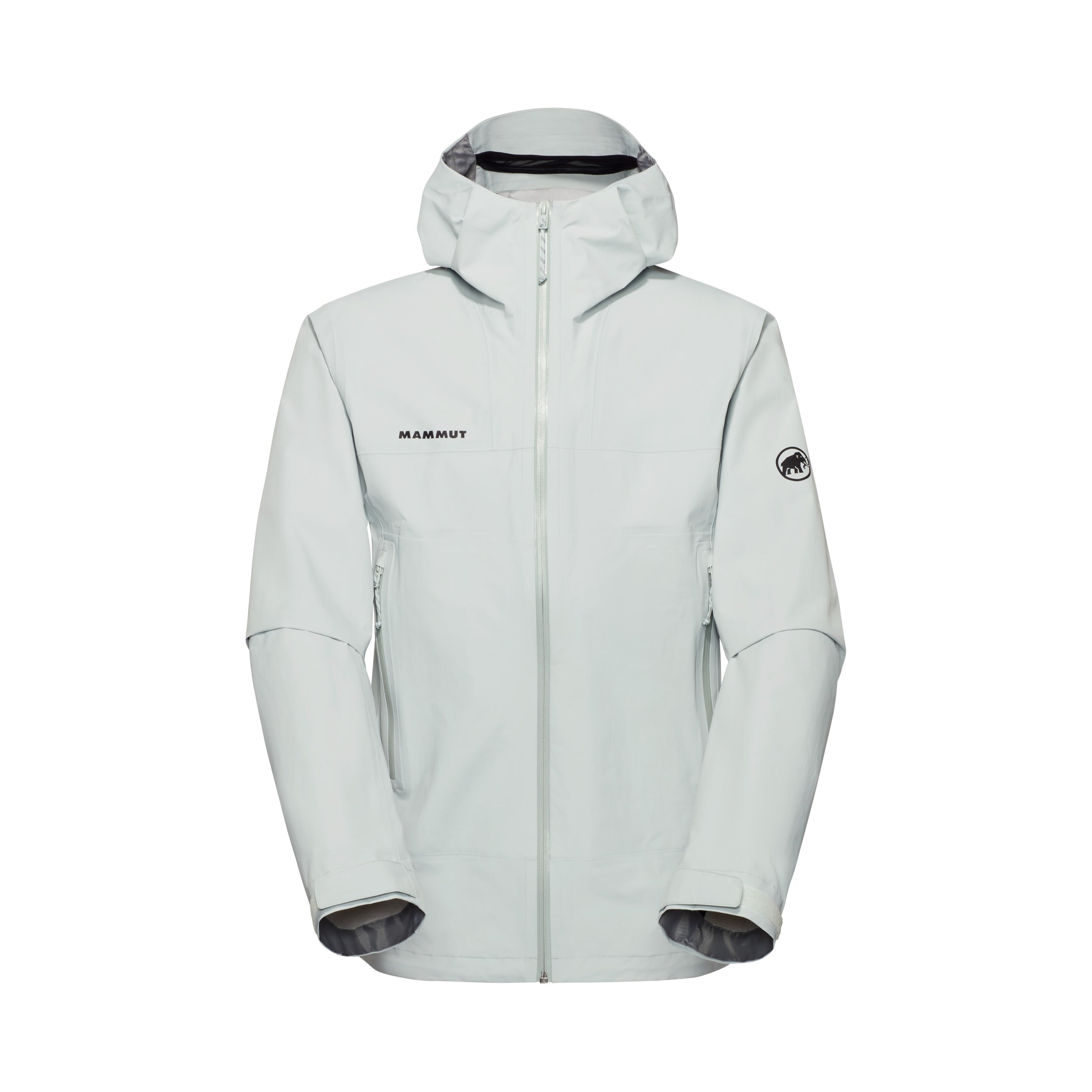 MAMMUT Crag HS Hooded Jacket Men Wanderjacken MAMMUT silver sage S
