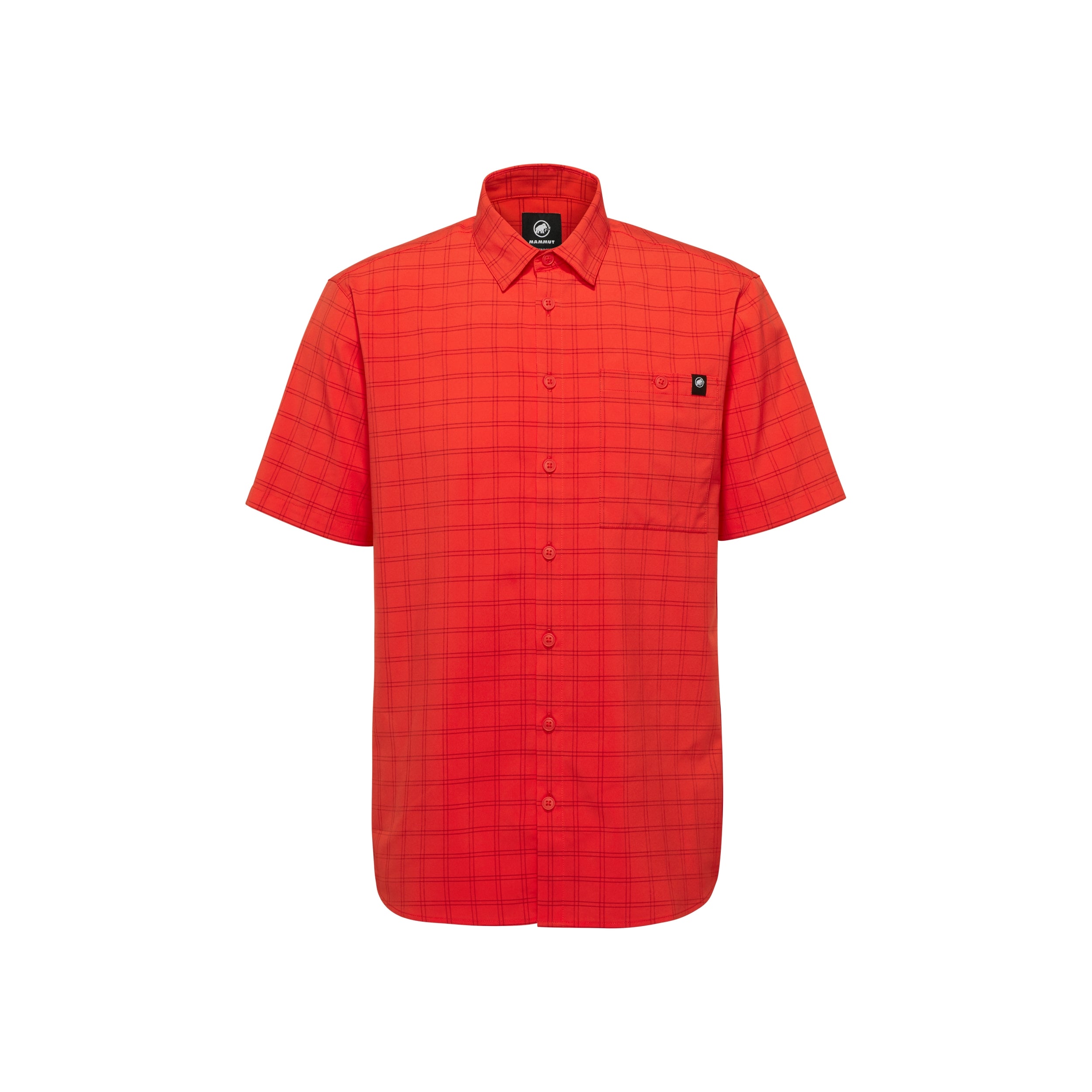 MAMMUT Lenni Shirt Men Wandershirts /-hemden MAMMUT mammut red-dark mammut red S