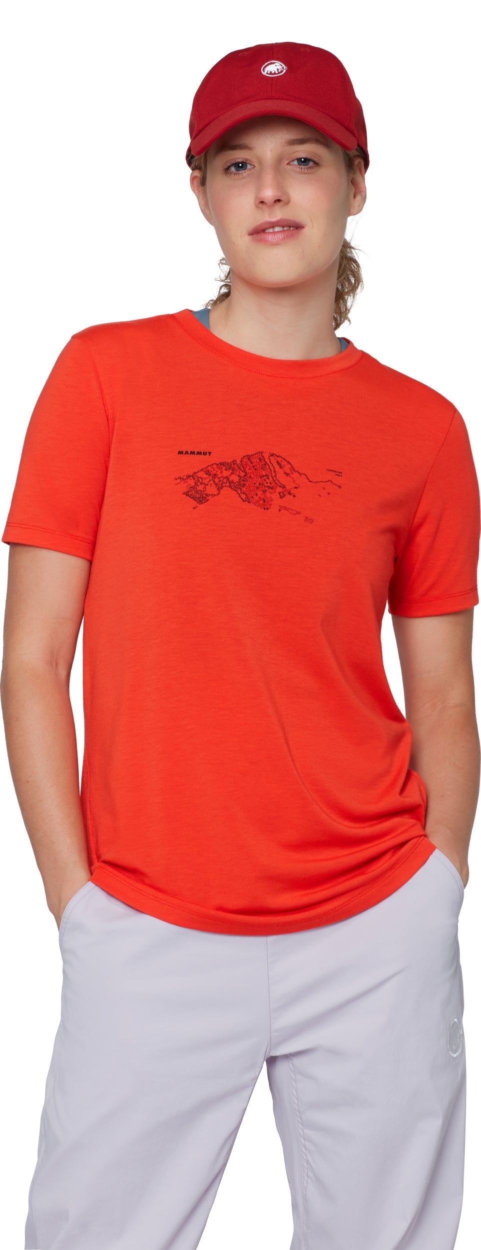 MAMMUT Mountain T-Shirt Women Fruendenhorn Wandershirts /-hemden MAMMUT