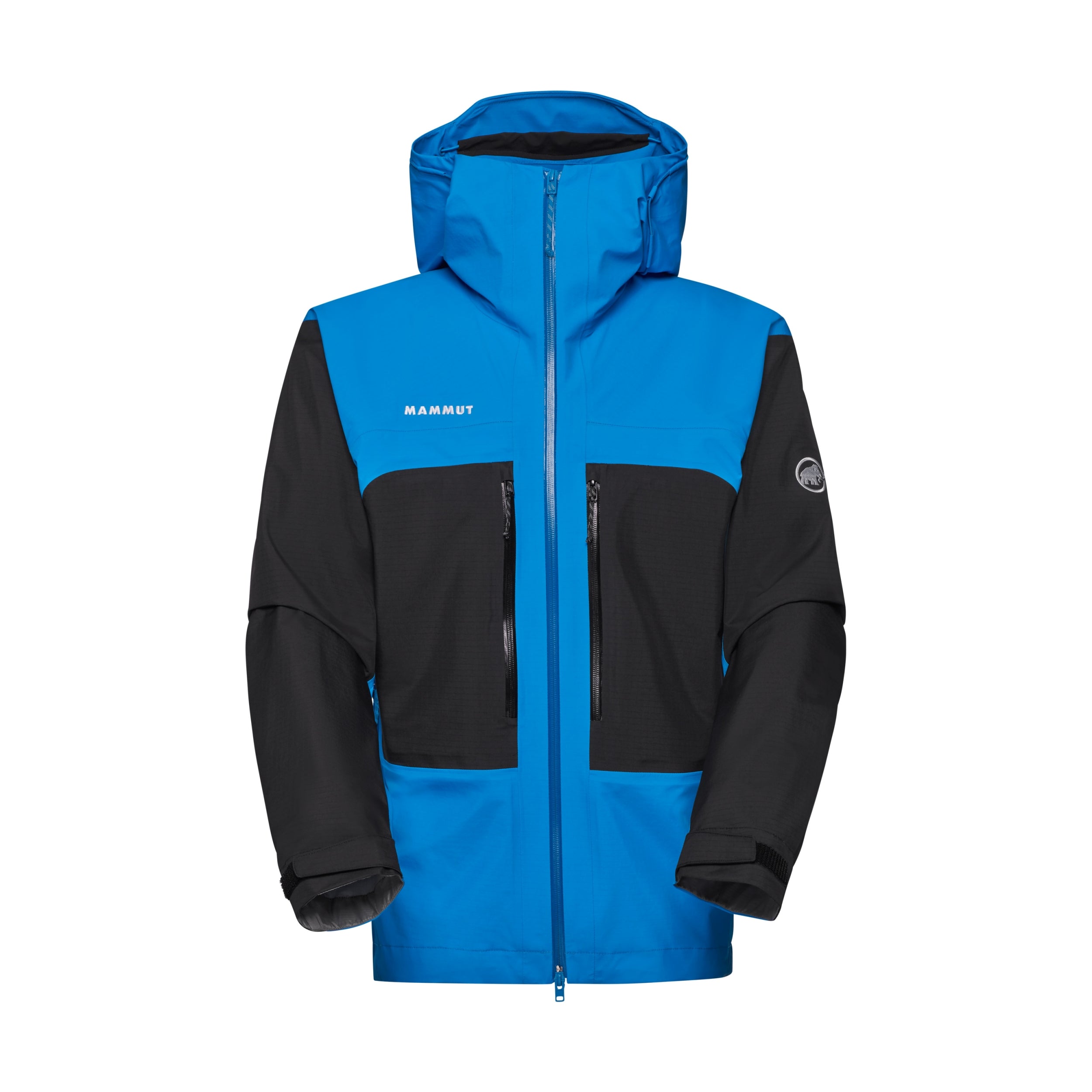 MAMMUT Taiss HS Hooded Jacket Men Wanderjacken MAMMUT glacier blue-black M